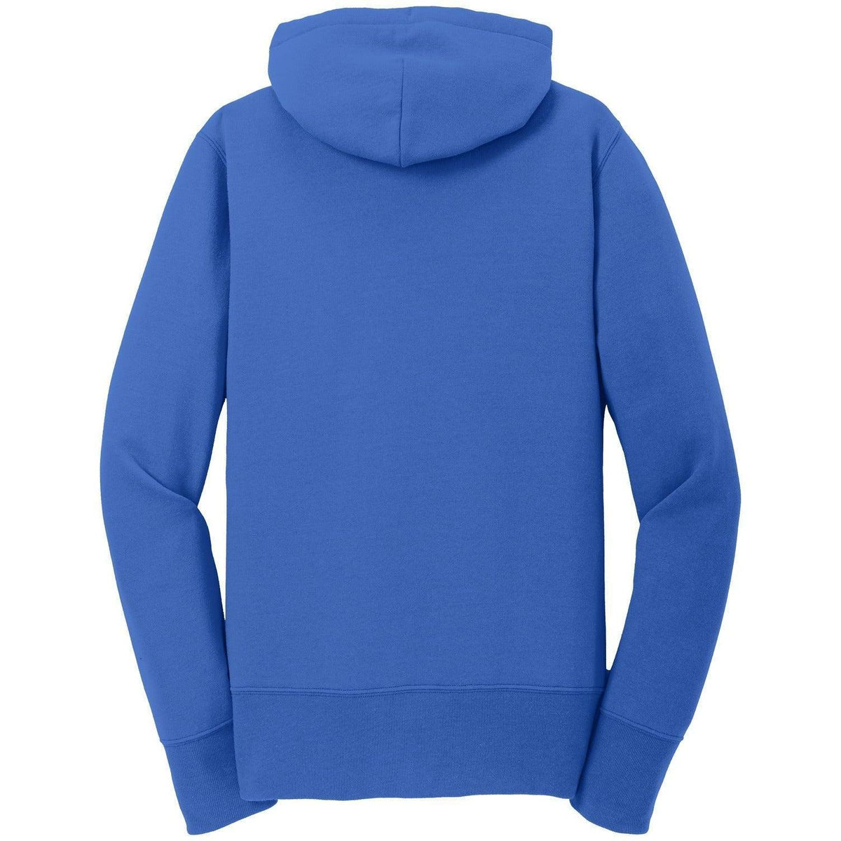 no-logo Port & Company Ladies Core Fleece Full-Zip Hooded Sweatshirt-Regular-Port & Company-Thread Logic