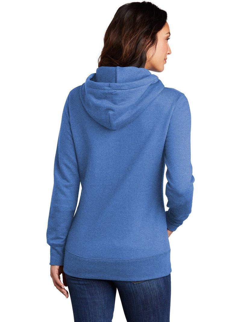 no-logo Port & Company Ladies Core Fleece Pullover Hooded Sweatshirt-Regular-Port & Company-Thread Logic