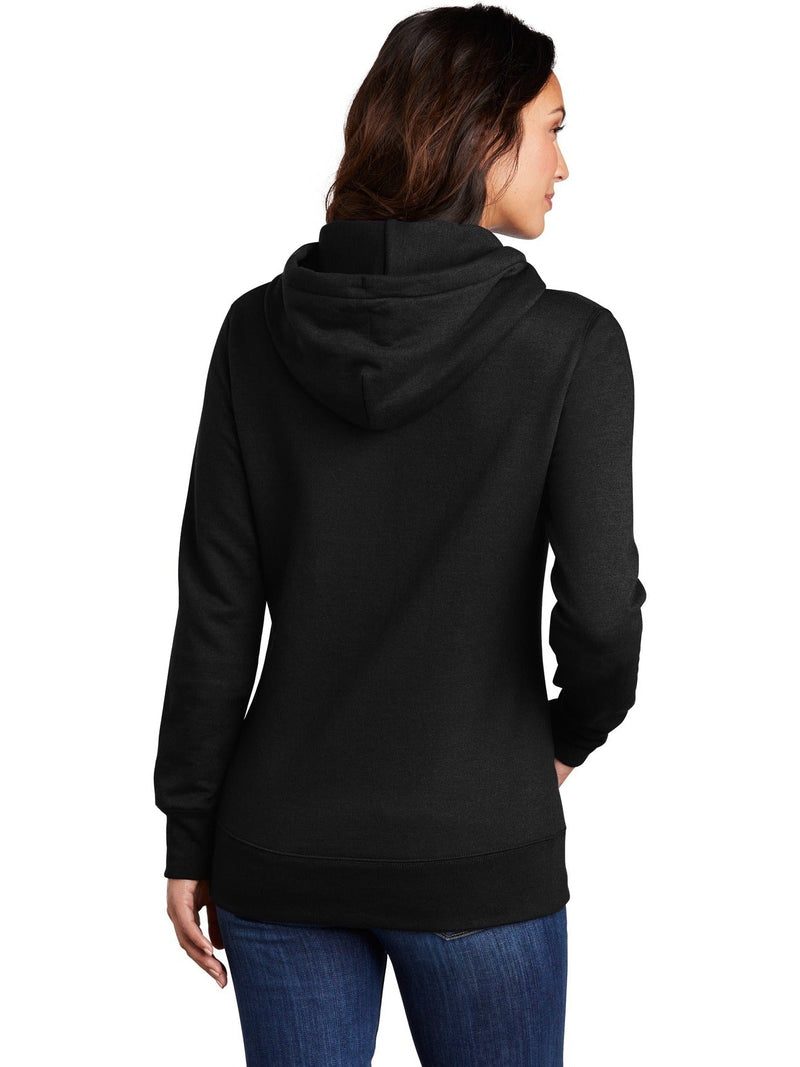 no-logo Port & Company Ladies Core Fleece Pullover Hooded Sweatshirt-Regular-Port & Company-Thread Logic