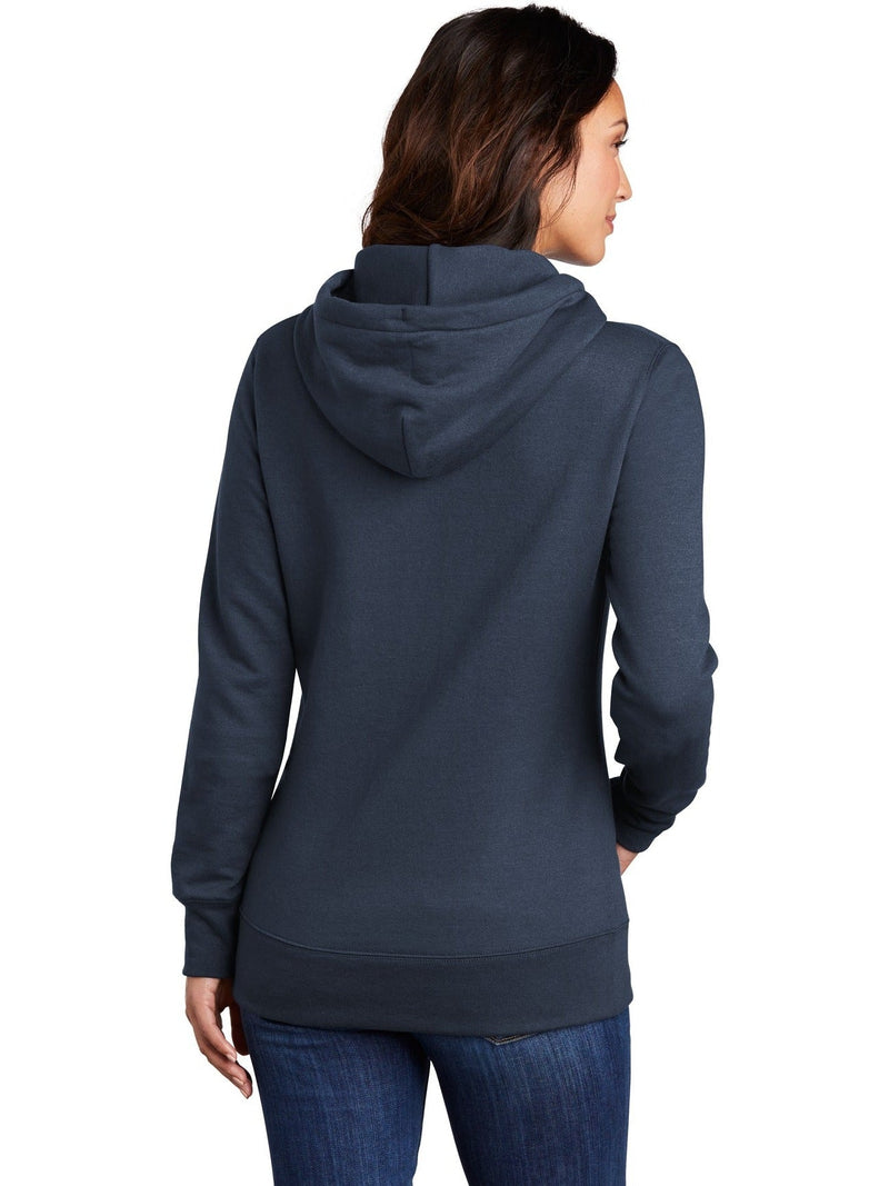 no-logo Port & Company Ladies Core Fleece Pullover Hooded Sweatshirt-Regular-Port & Company-Thread Logic