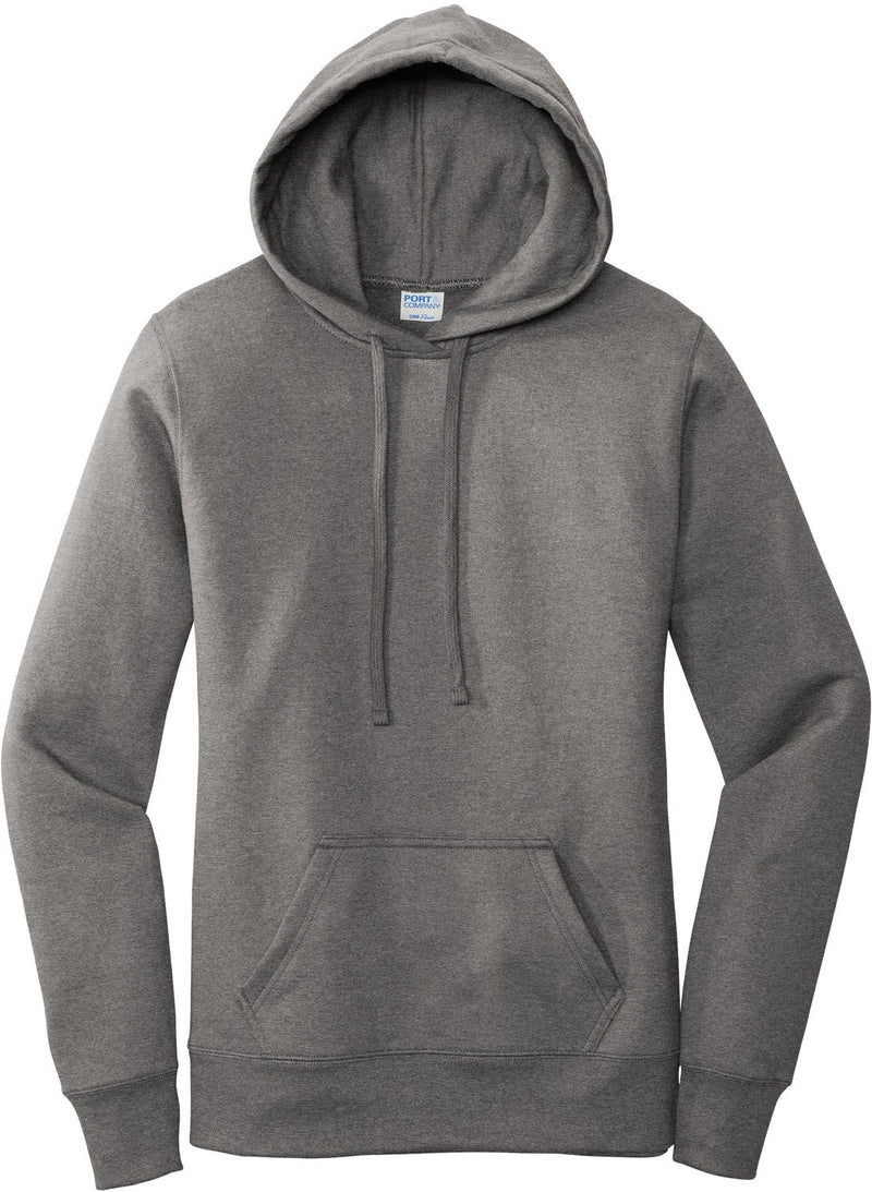 Port & Company Ladies Core Fleece Pullover Hooded Sweatshirt