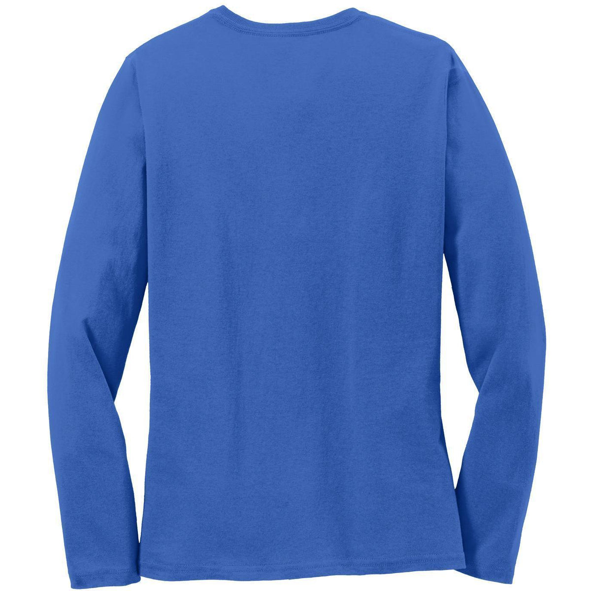 no-logo Port & Company Women's Long Sleeve Cotton T-Shirt-Regular-Port & Company-Thread Logic