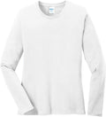 Port & Company Ladies Long Sleeve Cotton T-Shirt