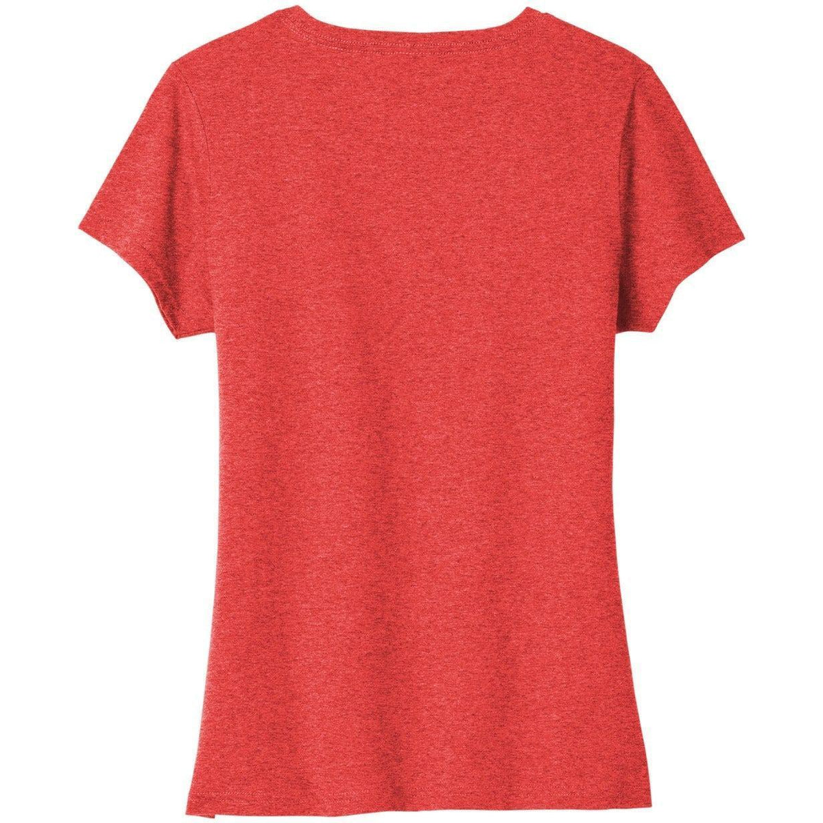 no-logo Port & Company Ladies Tri-Blend V-Neck Tee-Regular-Port & Company-Thread Logic