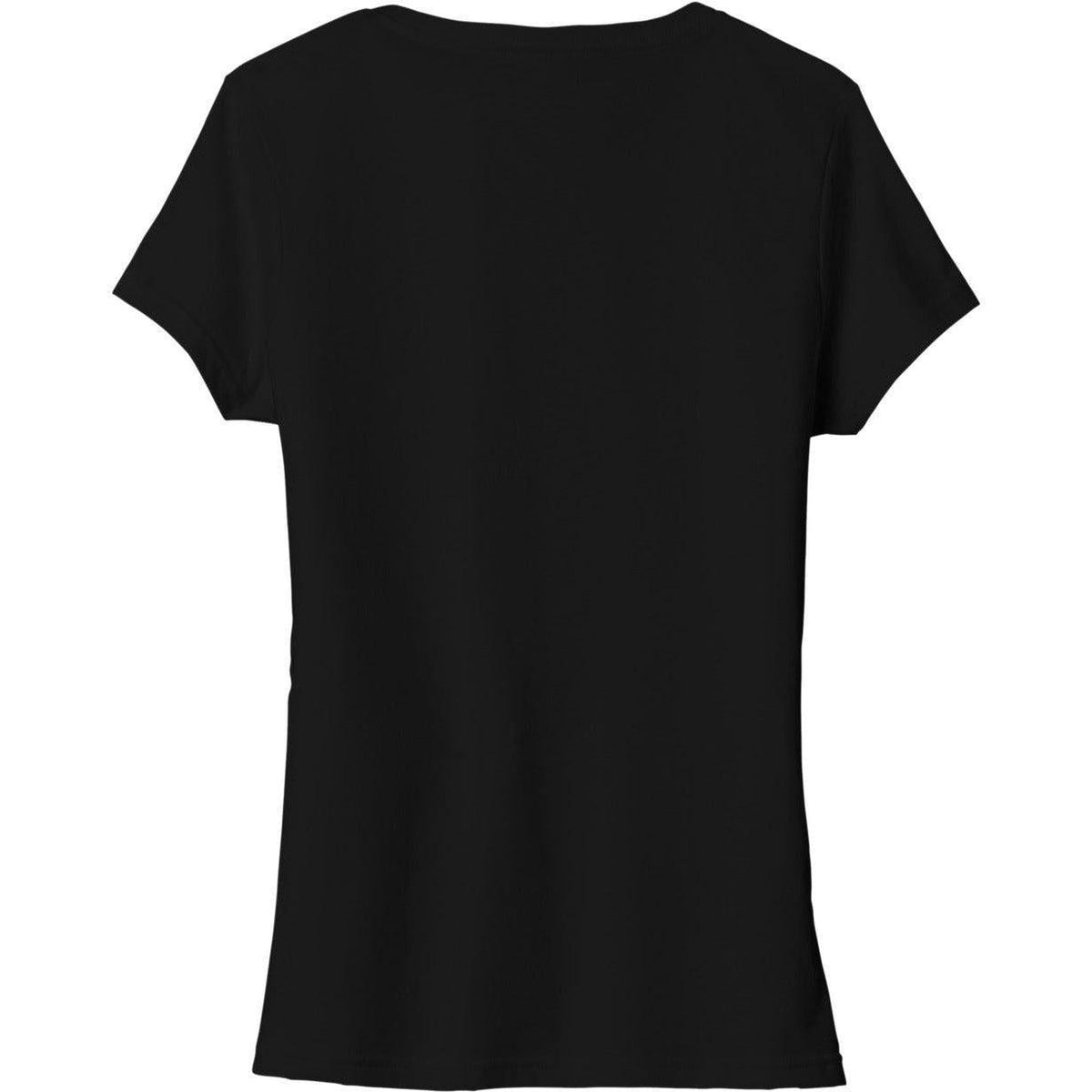 no-logo Port & Company Ladies Tri-Blend V-Neck Tee-Regular-Port & Company-Thread Logic