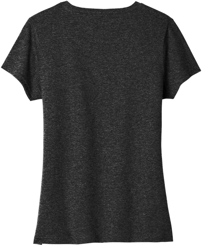 no-logo Port & Company Ladies Tri-Blend V-Neck Tee-Regular-Port & Company-Thread Logic