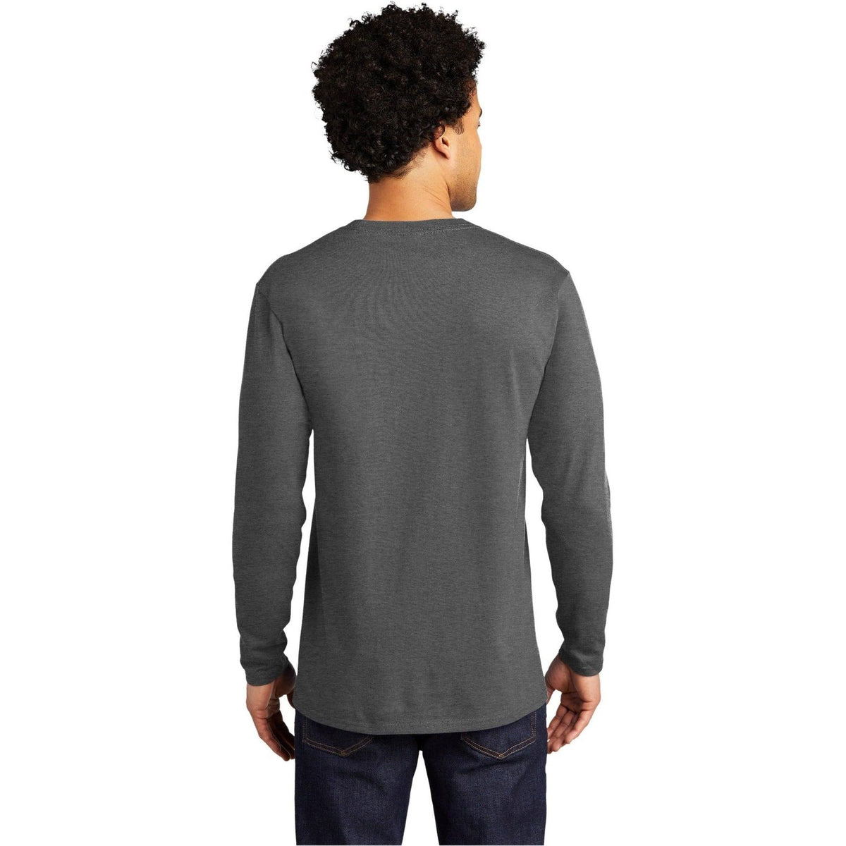 no-logo Port & Company Long Sleeve Bouncer Tee-Regular-Port & Company-Thread Logic