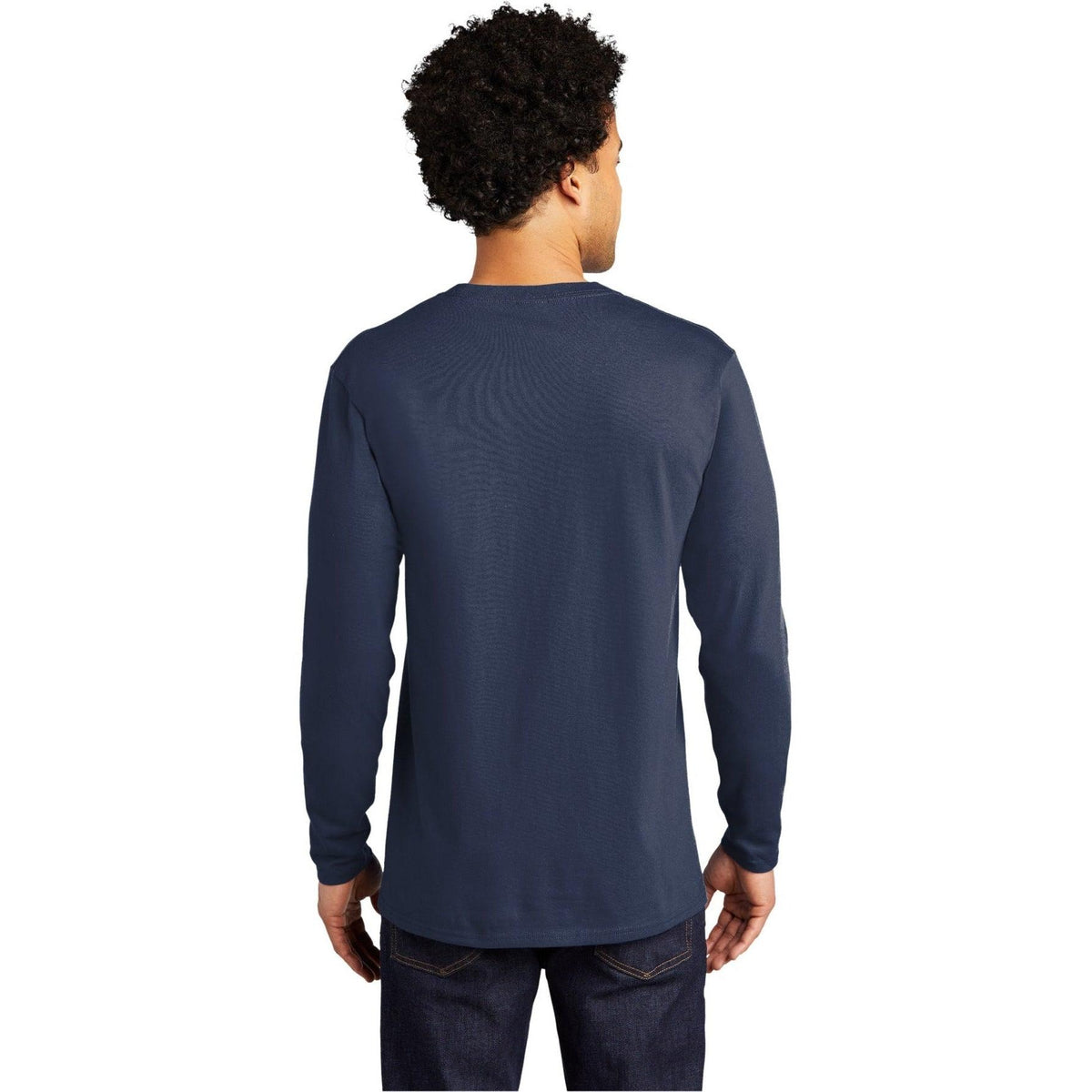 no-logo Port & Company Long Sleeve Bouncer Tee-Regular-Port & Company-Thread Logic