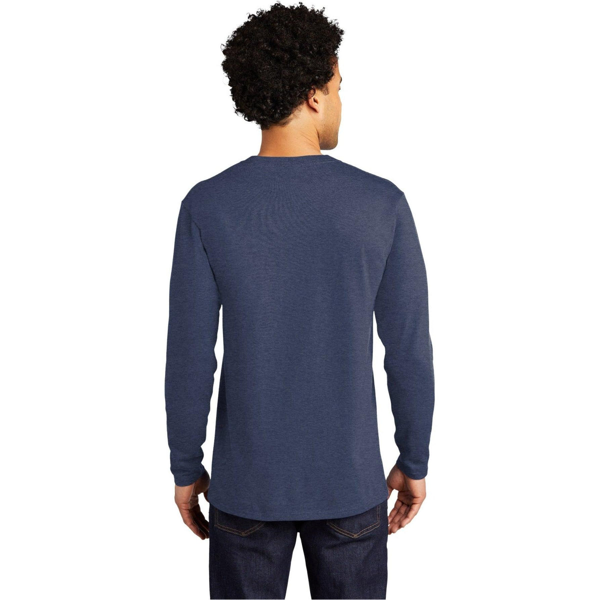no-logo Port & Company Long Sleeve Bouncer Tee-Regular-Port & Company-Thread Logic