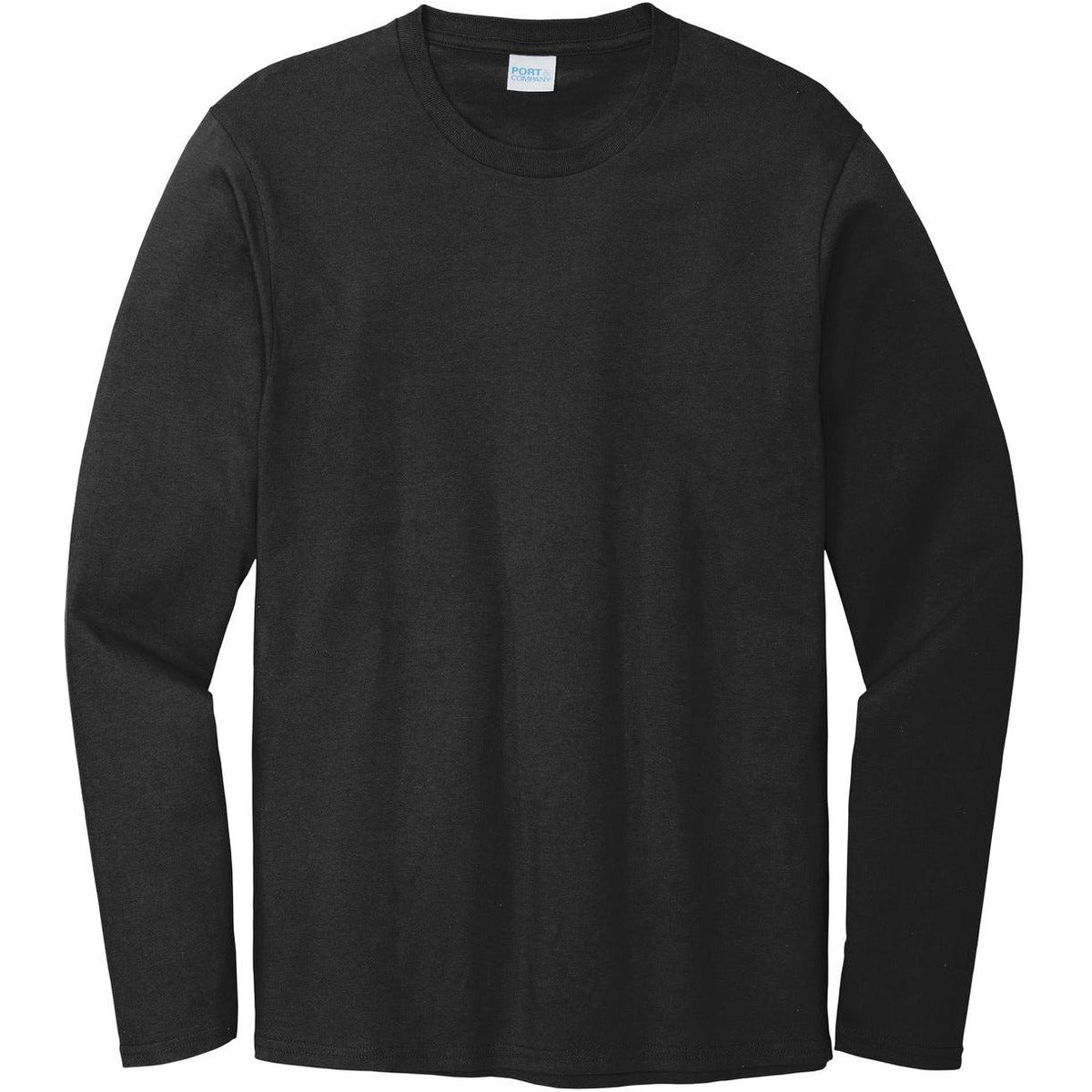 no-logo Port & Company Long Sleeve Bouncer Tee