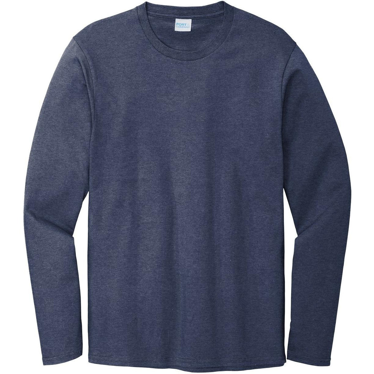 no-logo Port & Company Long Sleeve Bouncer Tee
