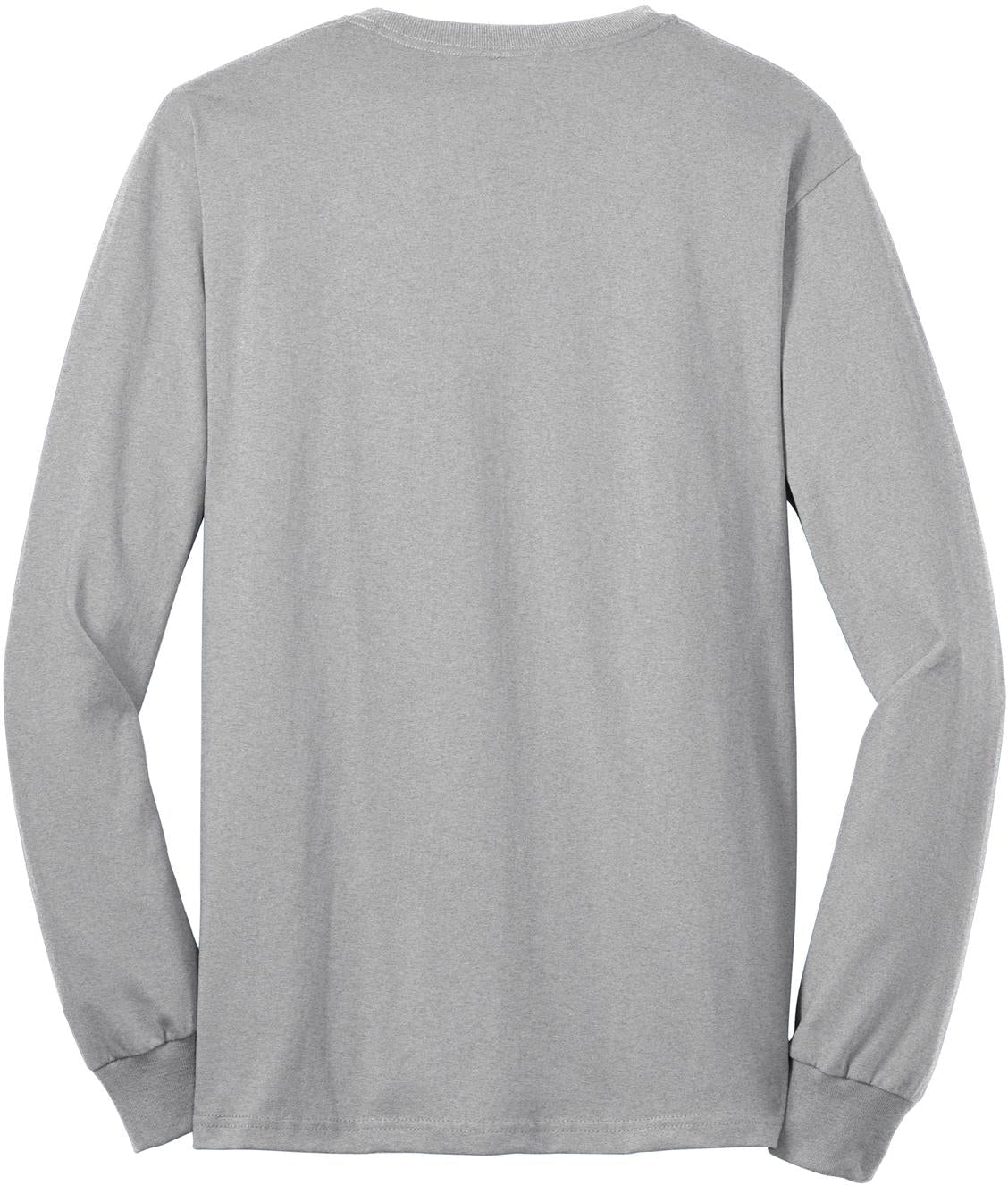 no-logo Port & Company Long Sleeve Core Blend Tee-Regular-Port & Company-Thread Logic