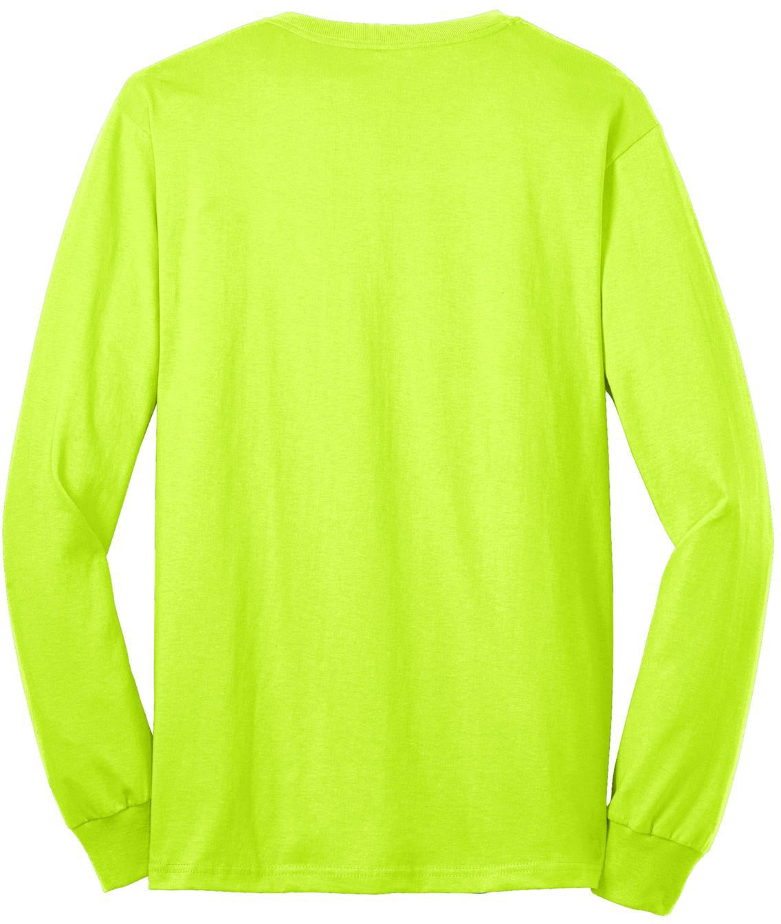 no-logo Port & Company Long Sleeve Core Blend Tee-Regular-Port & Company-Thread Logic