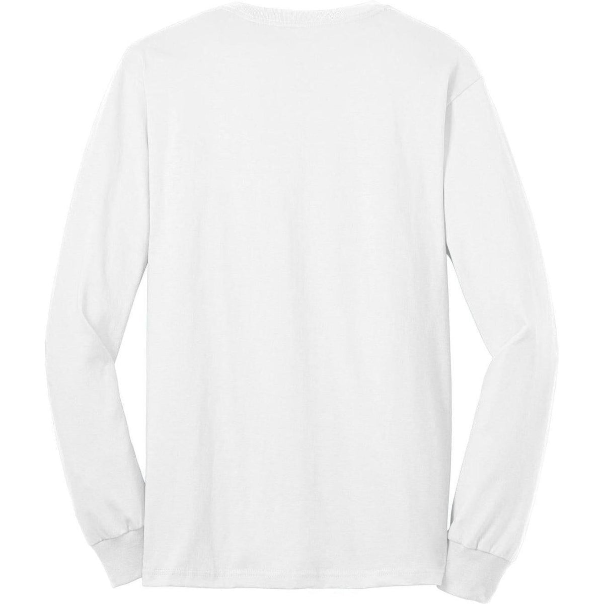 no-logo Port & Company Long Sleeve Core Blend Tee-Regular-Port & Company-Thread Logic