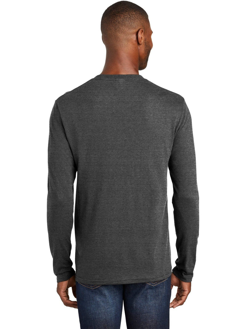 no-logo Port & Company Long Sleeve Fan Favorite Blend Tee-Regular-Port & Company-Thread Logic