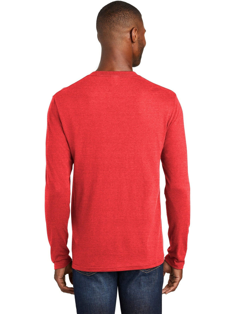 no-logo Port & Company Long Sleeve Fan Favorite Blend Tee-Regular-Port & Company-Thread Logic