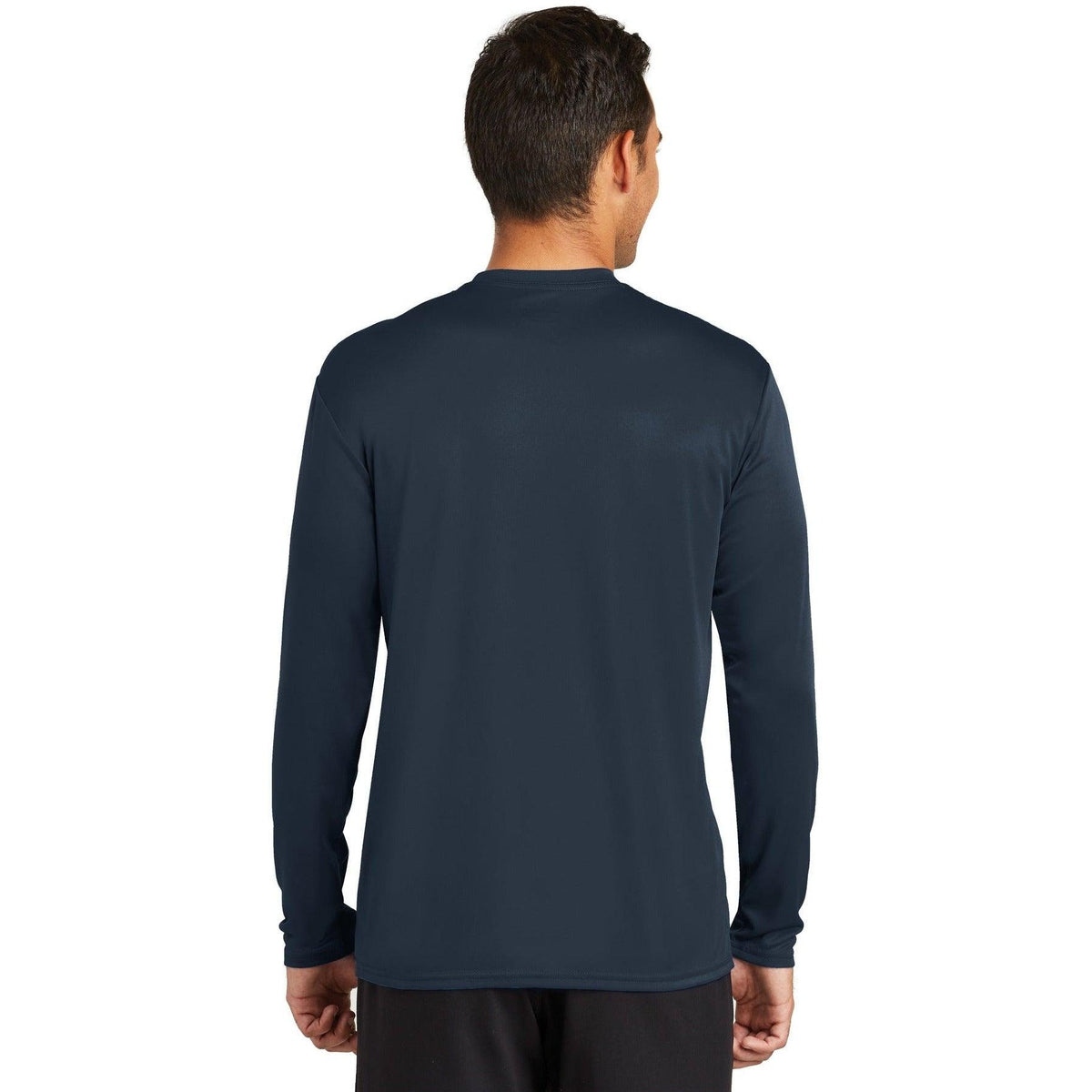 no-logo Port & Company Long Sleeve Performance Tee-Regular-Port & Company-Thread Logic