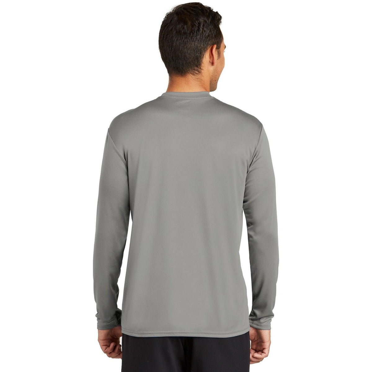no-logo Port & Company Long Sleeve Performance Tee-Regular-Port & Company-Thread Logic
