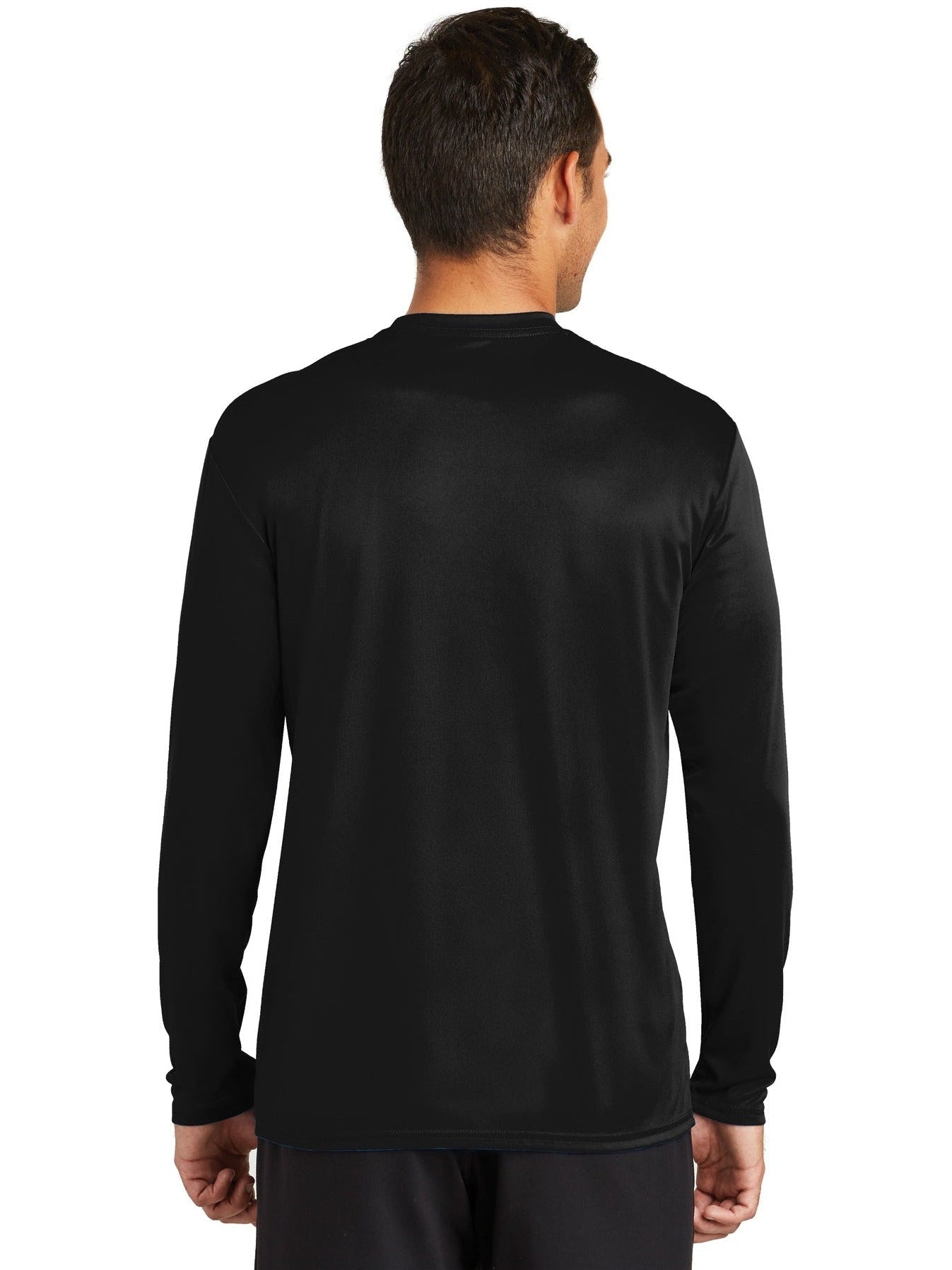 no-logo Port & Company Long Sleeve Performance Tee-Regular-Port & Company-Thread Logic