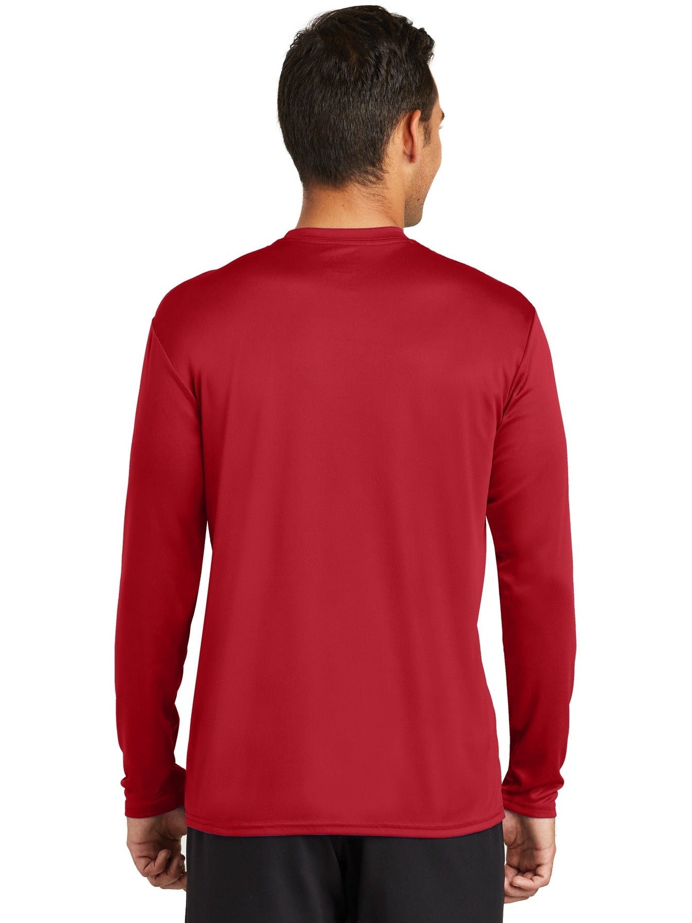 no-logo Port & Company Long Sleeve Performance Tee-Regular-Port & Company-Thread Logic