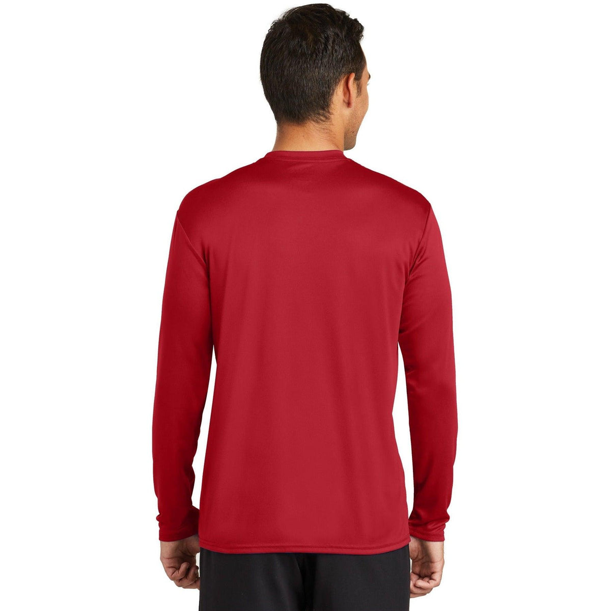 no-logo Port & Company Long Sleeve Performance Tee-Regular-Port & Company-Thread Logic