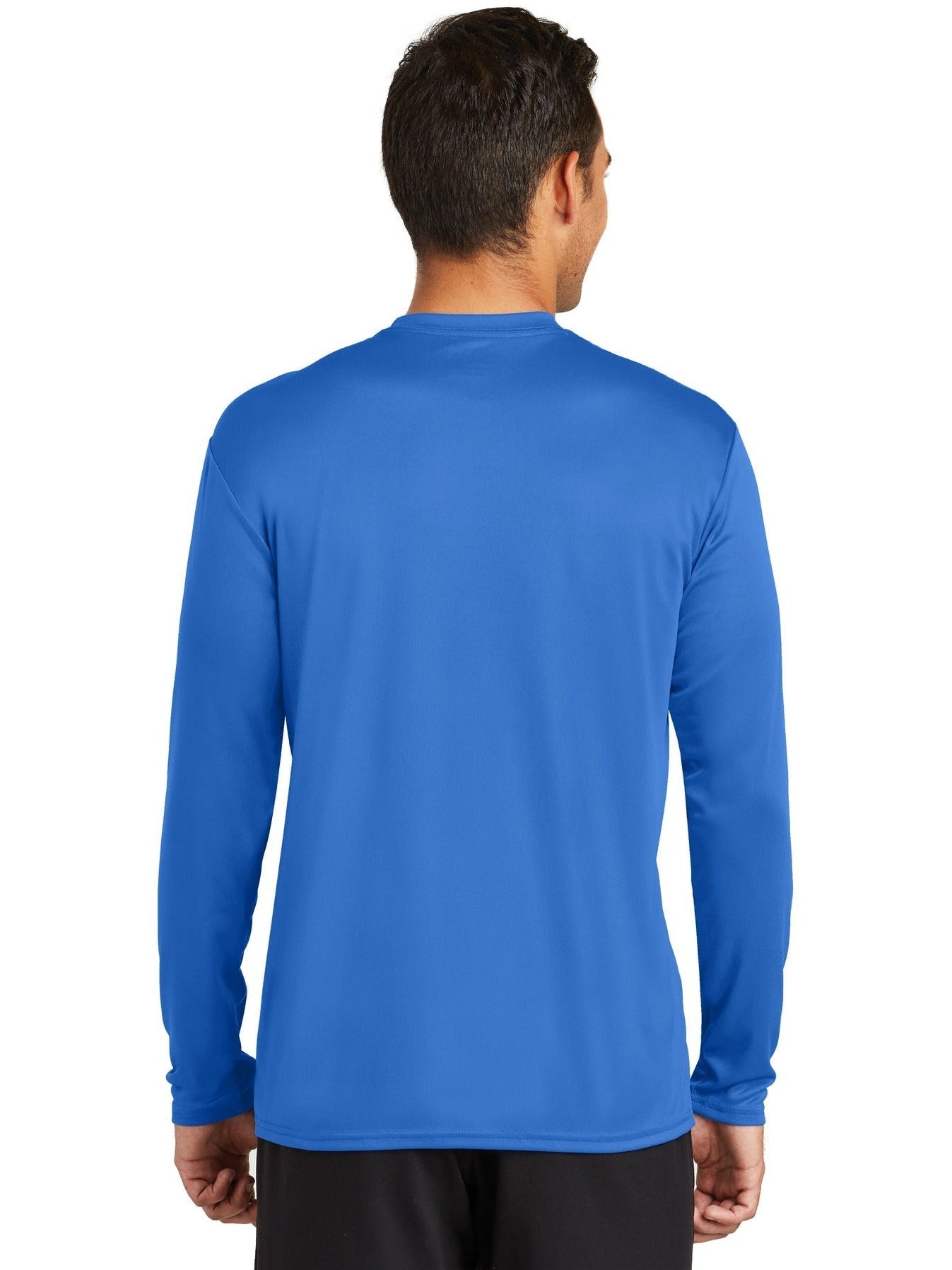 no-logo Port & Company Long Sleeve Performance Tee-Regular-Port & Company-Thread Logic