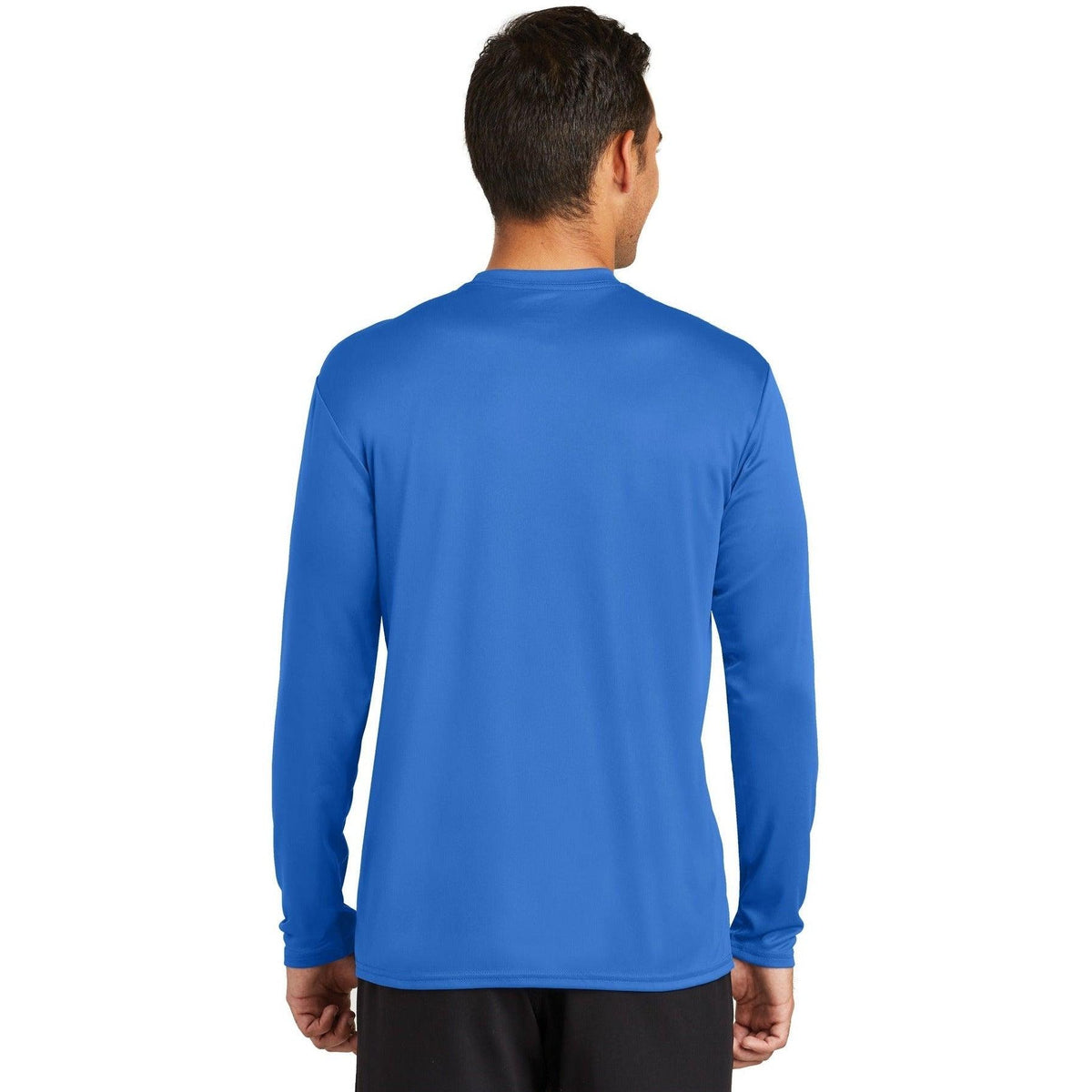 no-logo Port & Company Long Sleeve Performance Tee-Regular-Port & Company-Thread Logic