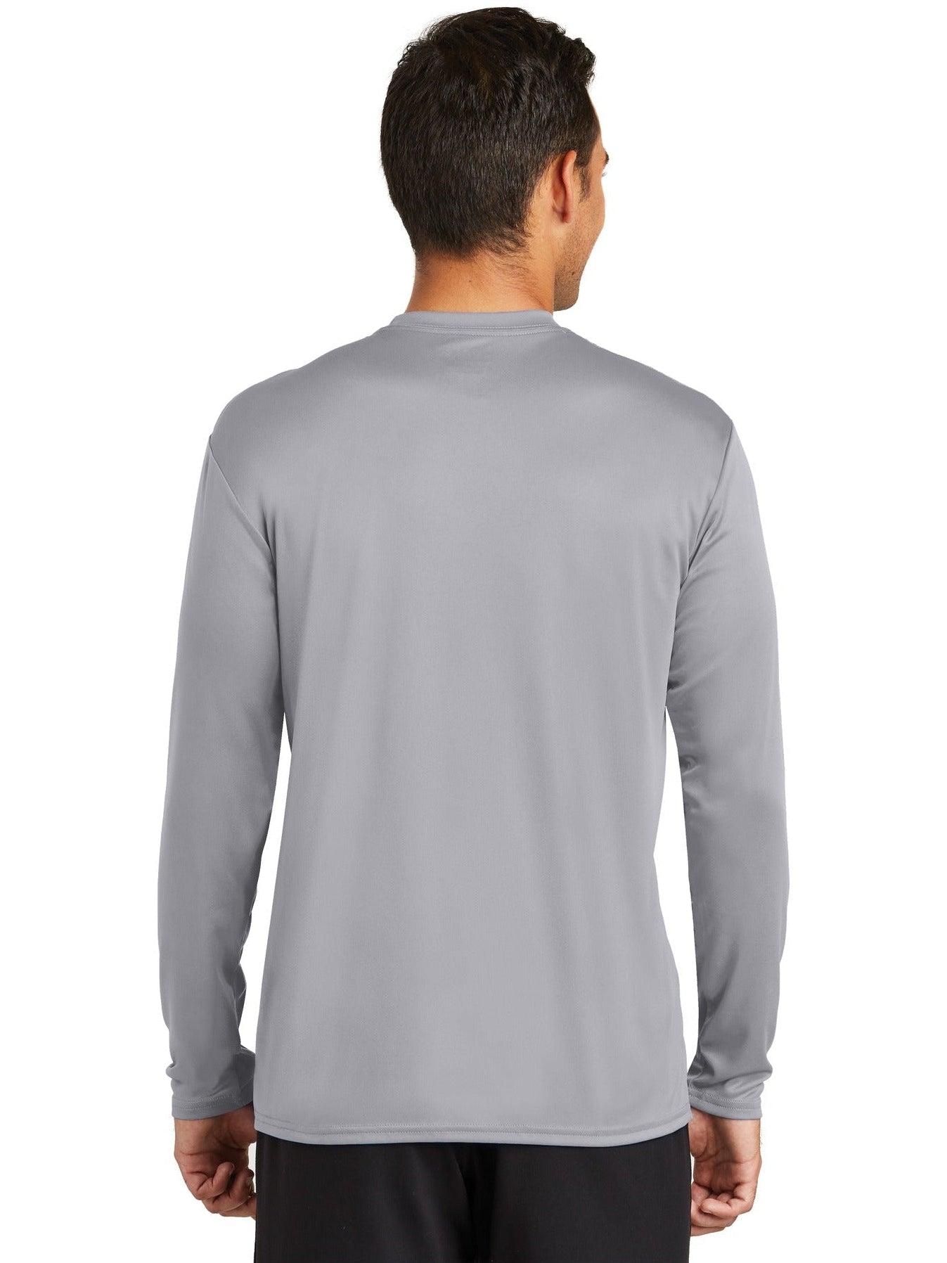 no-logo Port & Company Long Sleeve Performance Tee-Regular-Port & Company-Thread Logic