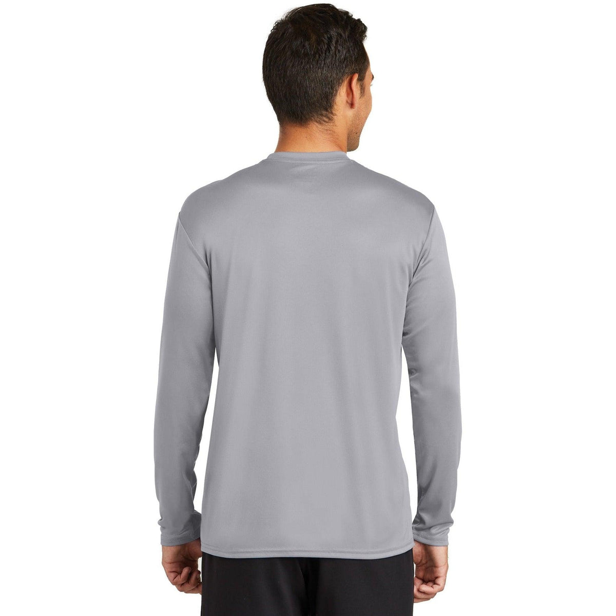 no-logo Port & Company Long Sleeve Performance Tee-Regular-Port & Company-Thread Logic