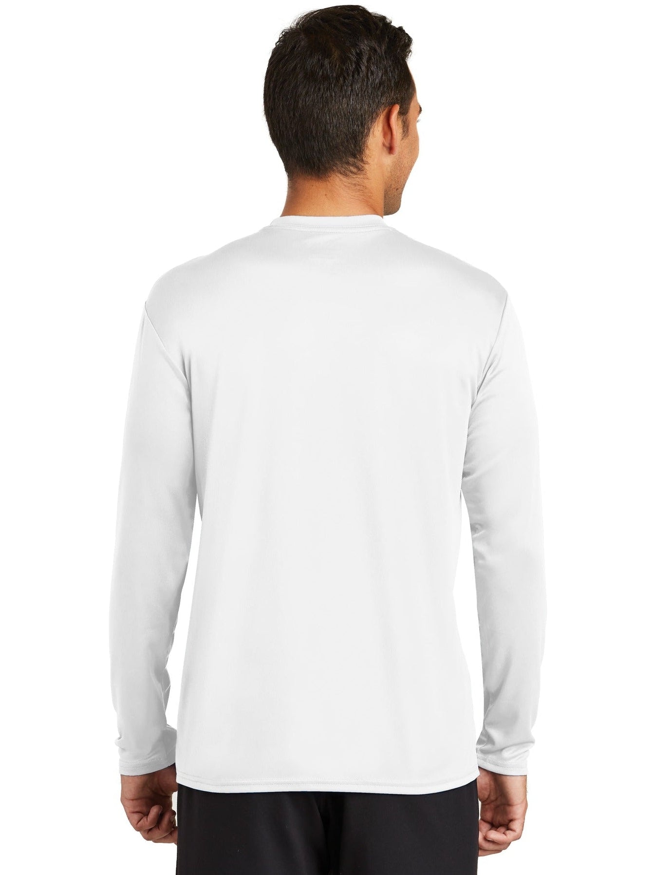 no-logo Port & Company Long Sleeve Performance Tee-Regular-Port & Company-Thread Logic