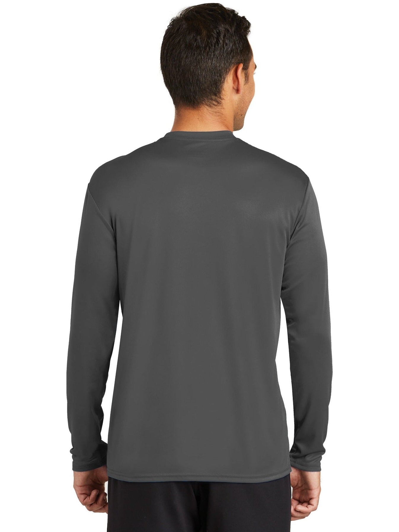 no-logo Port & Company Long Sleeve Performance Tee-Regular-Port & Company-Thread Logic