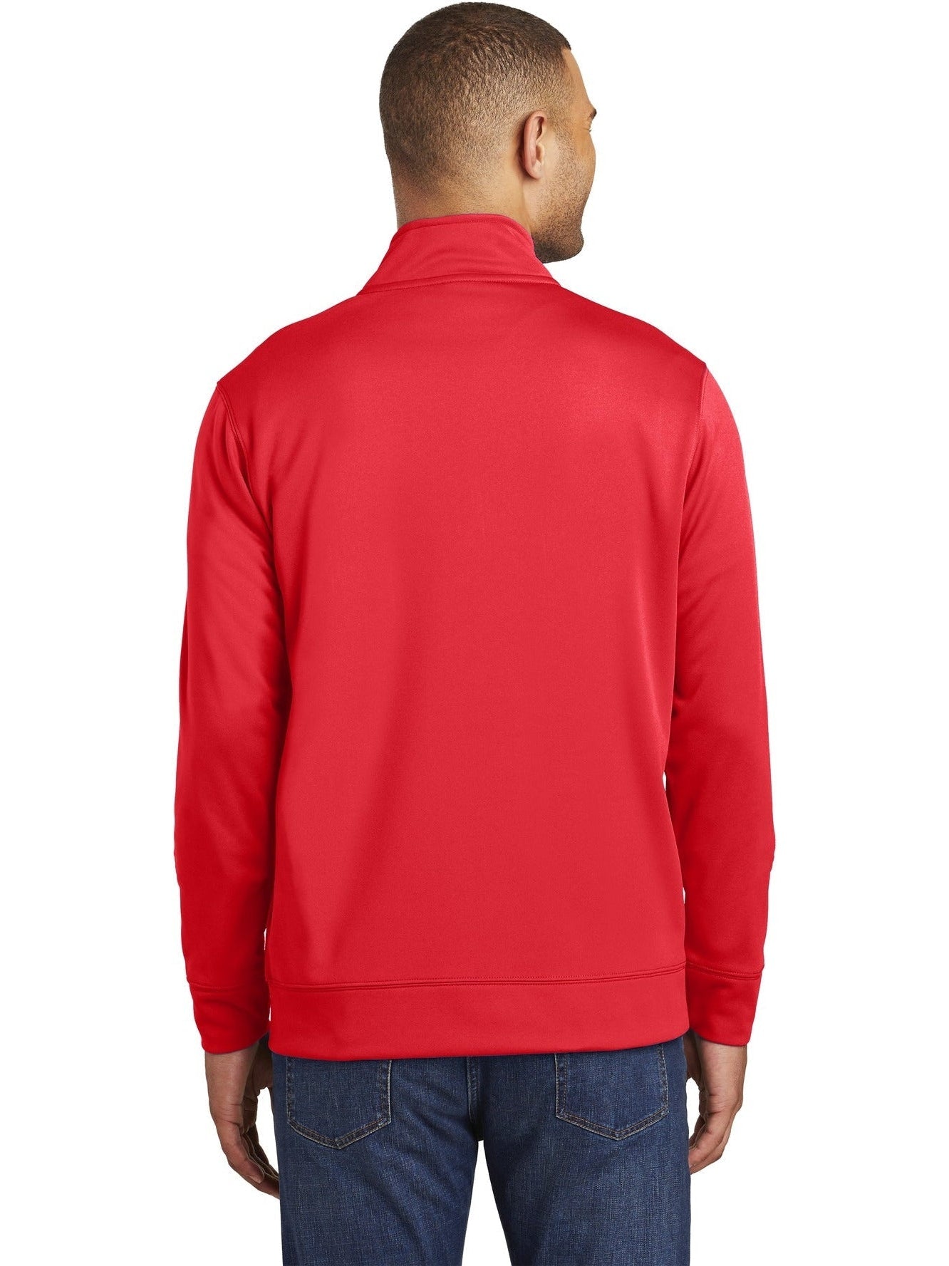 no-logo Port & Company Performance Fleece 1/4-Zip Pullover Sweatshirt-Regular-Port & Company-Thread Logic