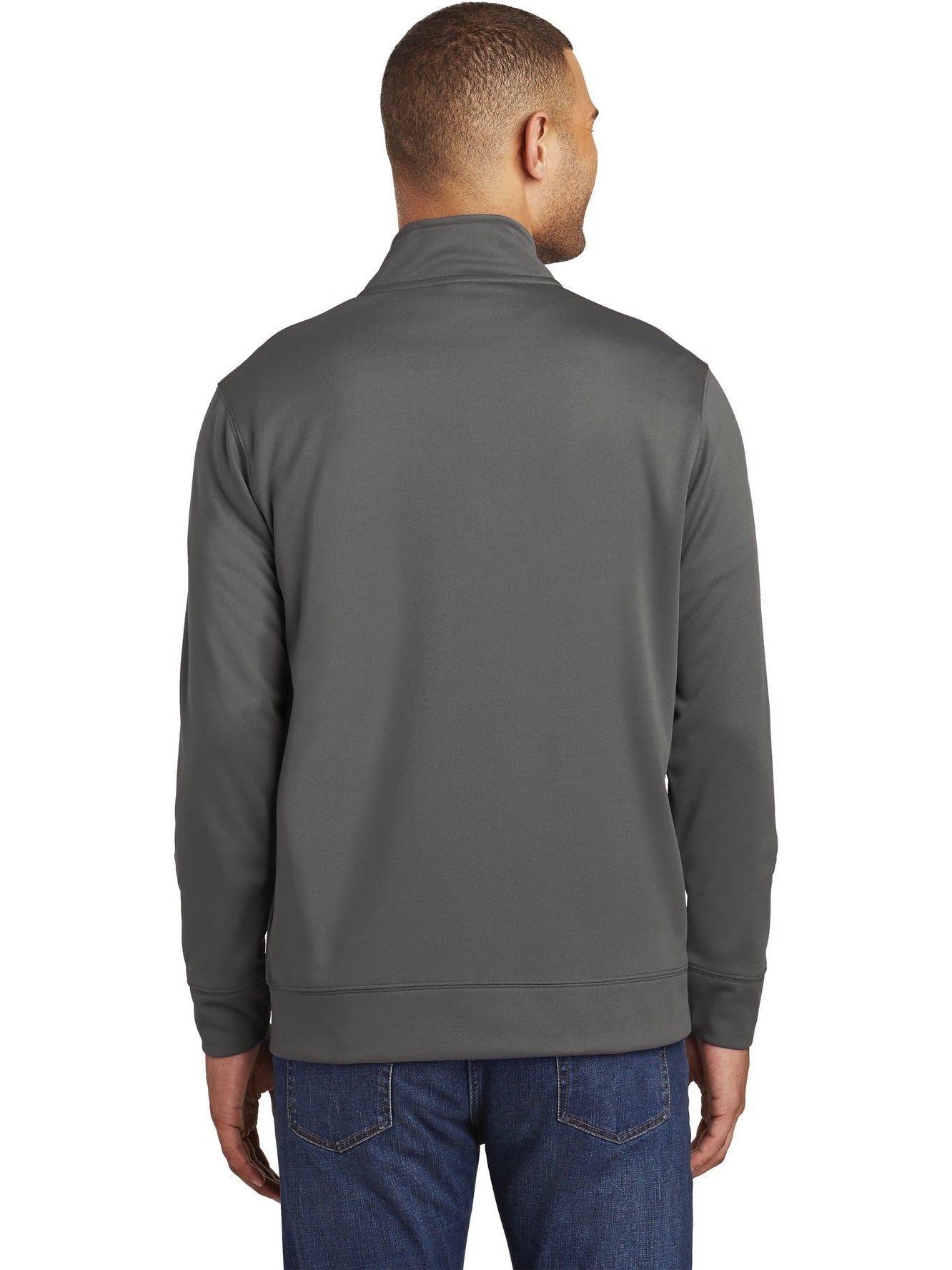 no-logo Port & Company Performance Fleece 1/4-Zip Pullover Sweatshirt-Regular-Port & Company-Thread Logic