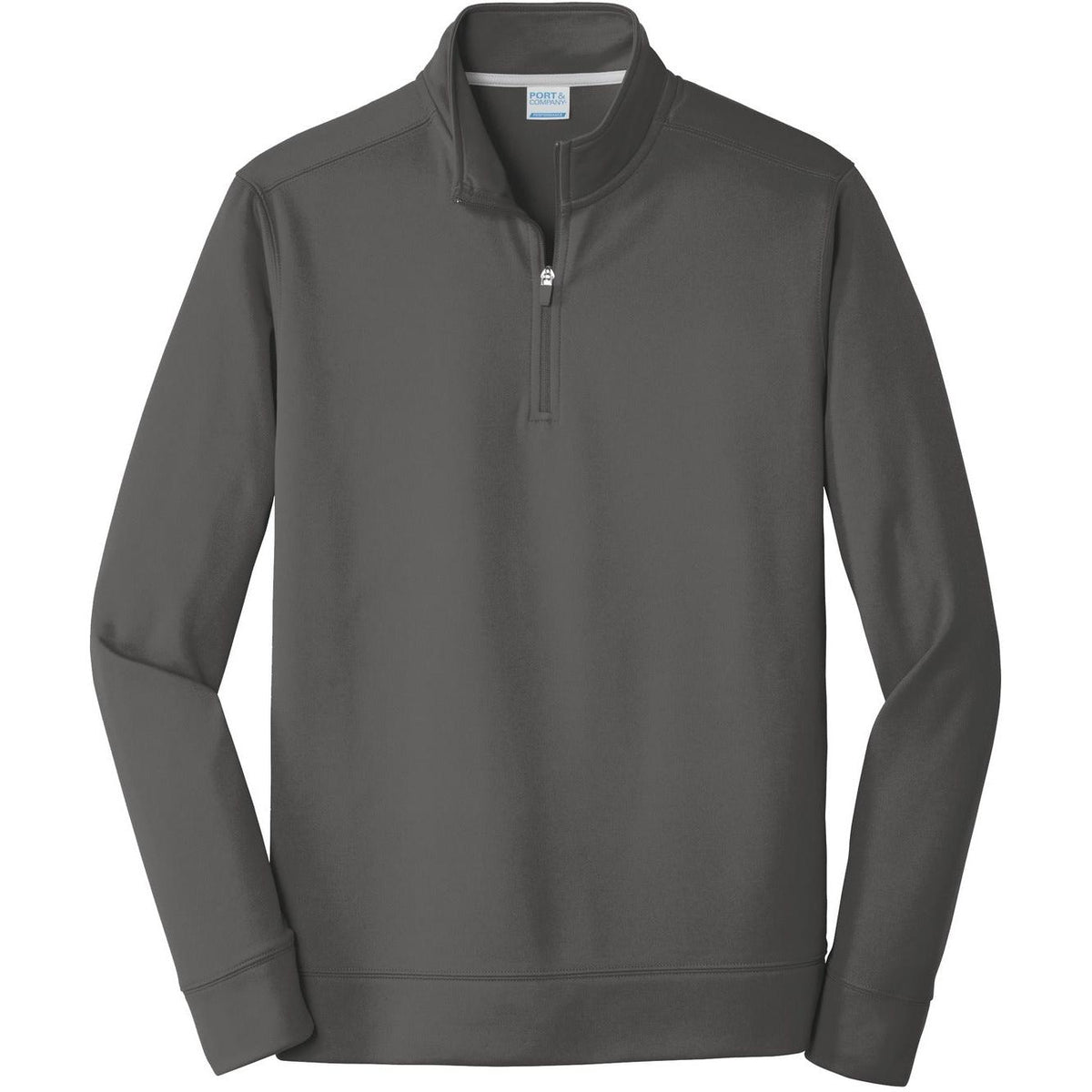 no-logo Port & Company Performance Fleece 1/4-Zip Pullover Sweatshirt