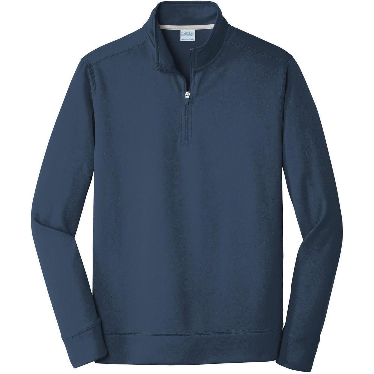 no-logo Port & Company Performance Fleece 1/4-Zip Pullover Sweatshirt