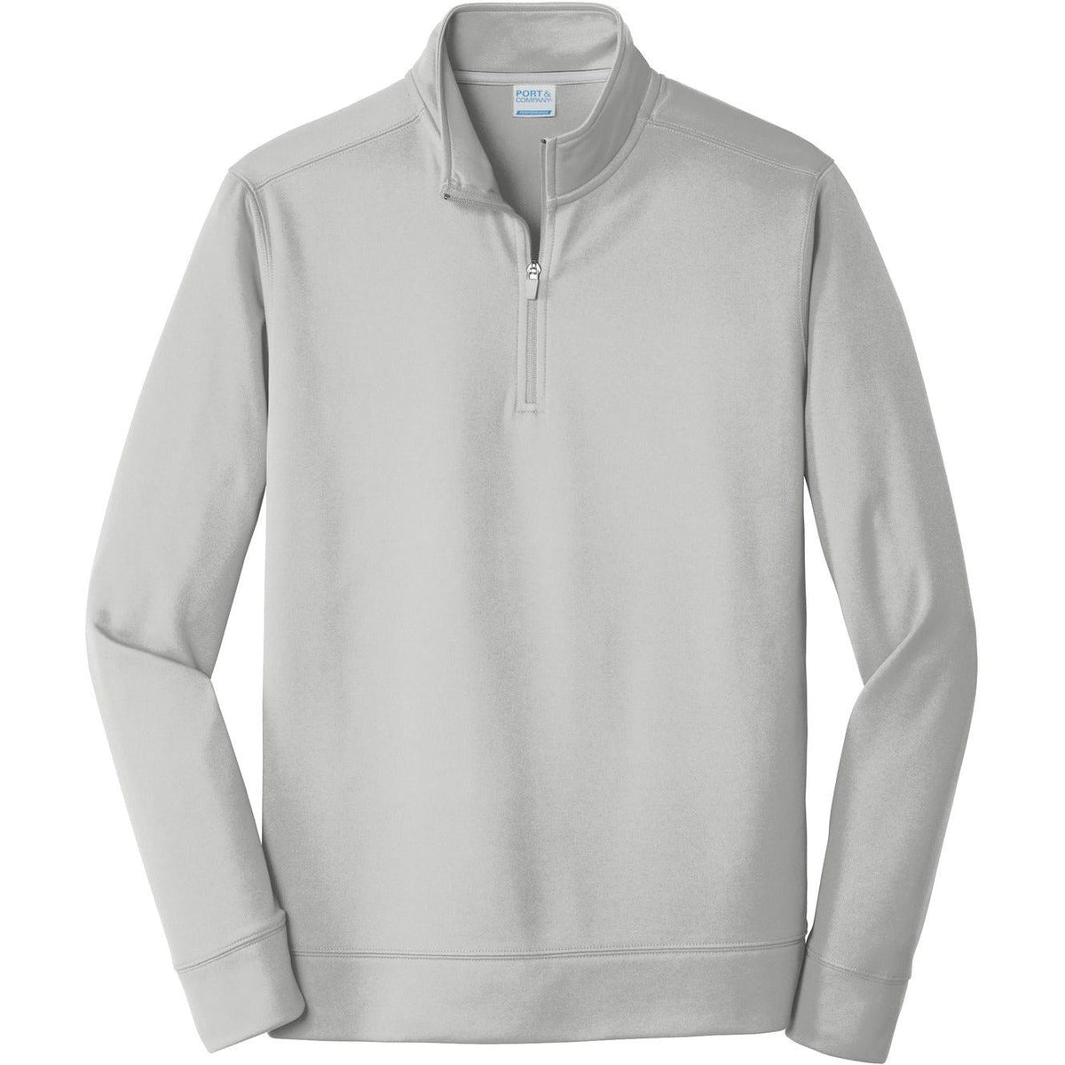 no-logo Port & Company Performance Fleece 1/4-Zip Pullover Sweatshirt