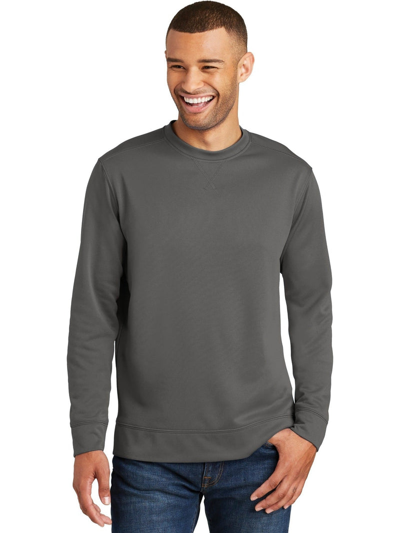 no-logo Port & Company Performance Fleece Crewneck Sweatshirt-Regular-Port & Company-Thread Logic