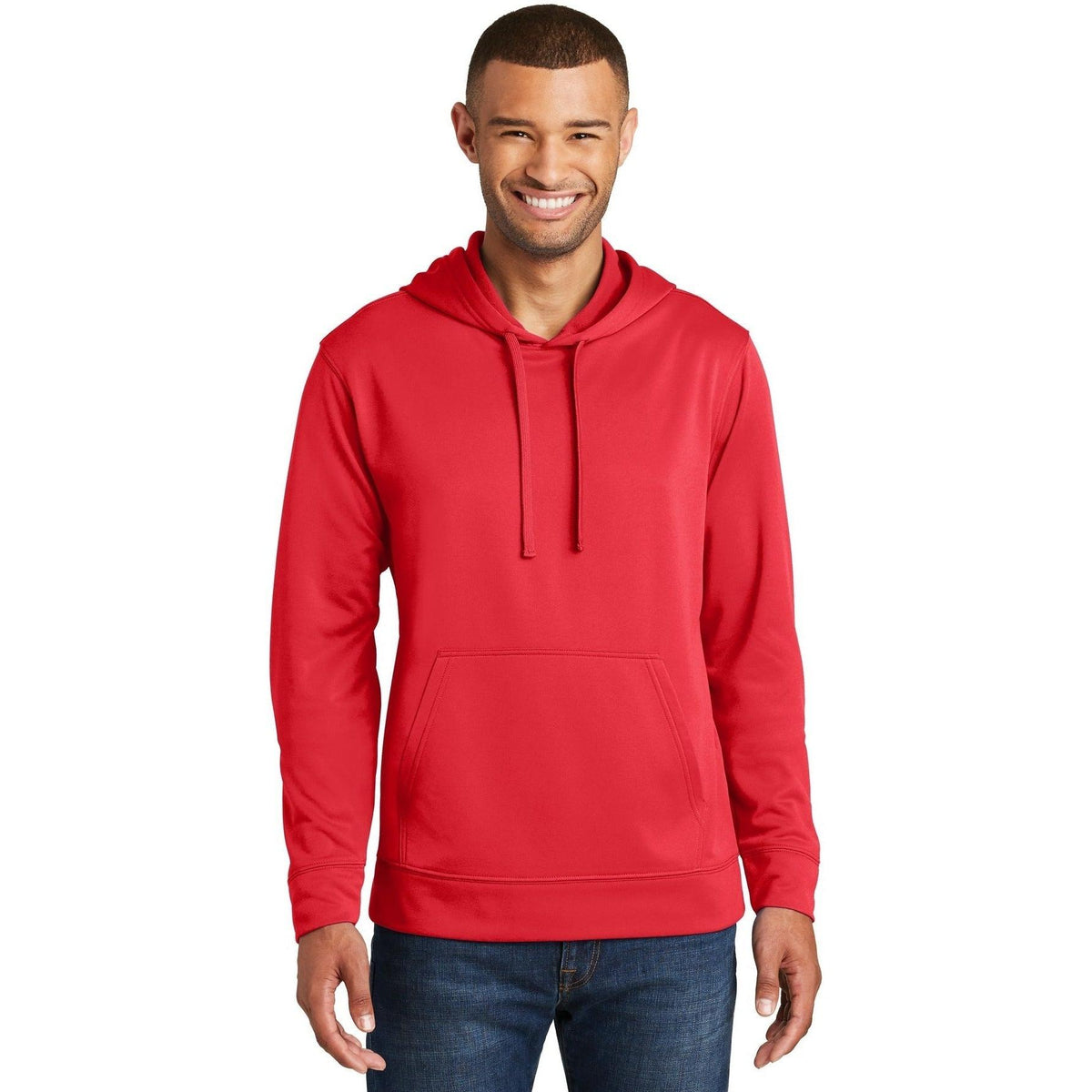 no-logo Port & Company Performance Fleece Pullover Hooded Sweatshirt-Regular-Port & Company-Thread Logic