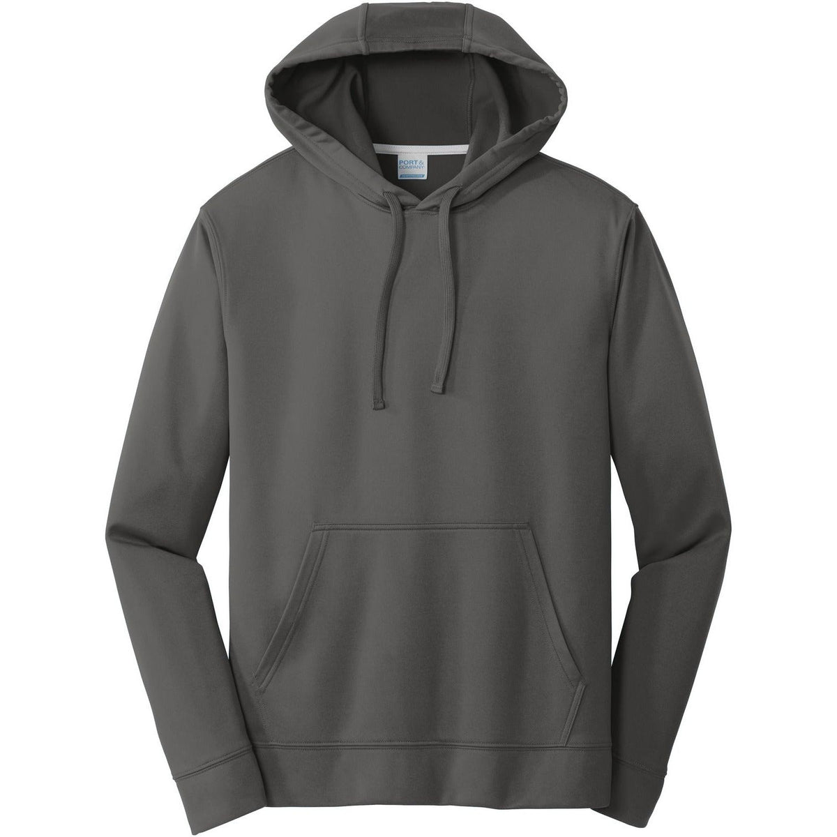 no-logo Port & Company Performance Fleece Pullover Hooded Sweatshirt
