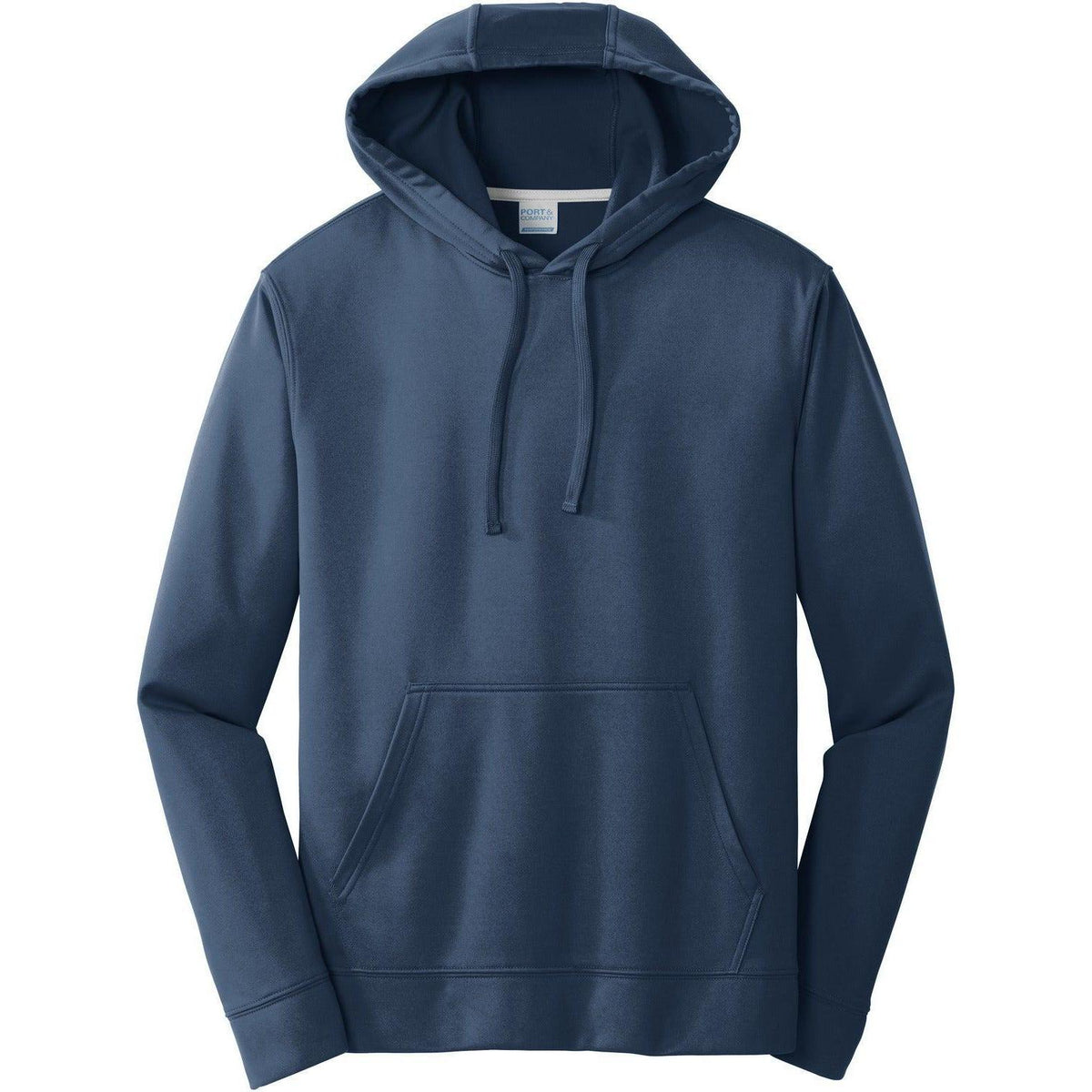 no-logo Port & Company Performance Fleece Pullover Hooded Sweatshirt