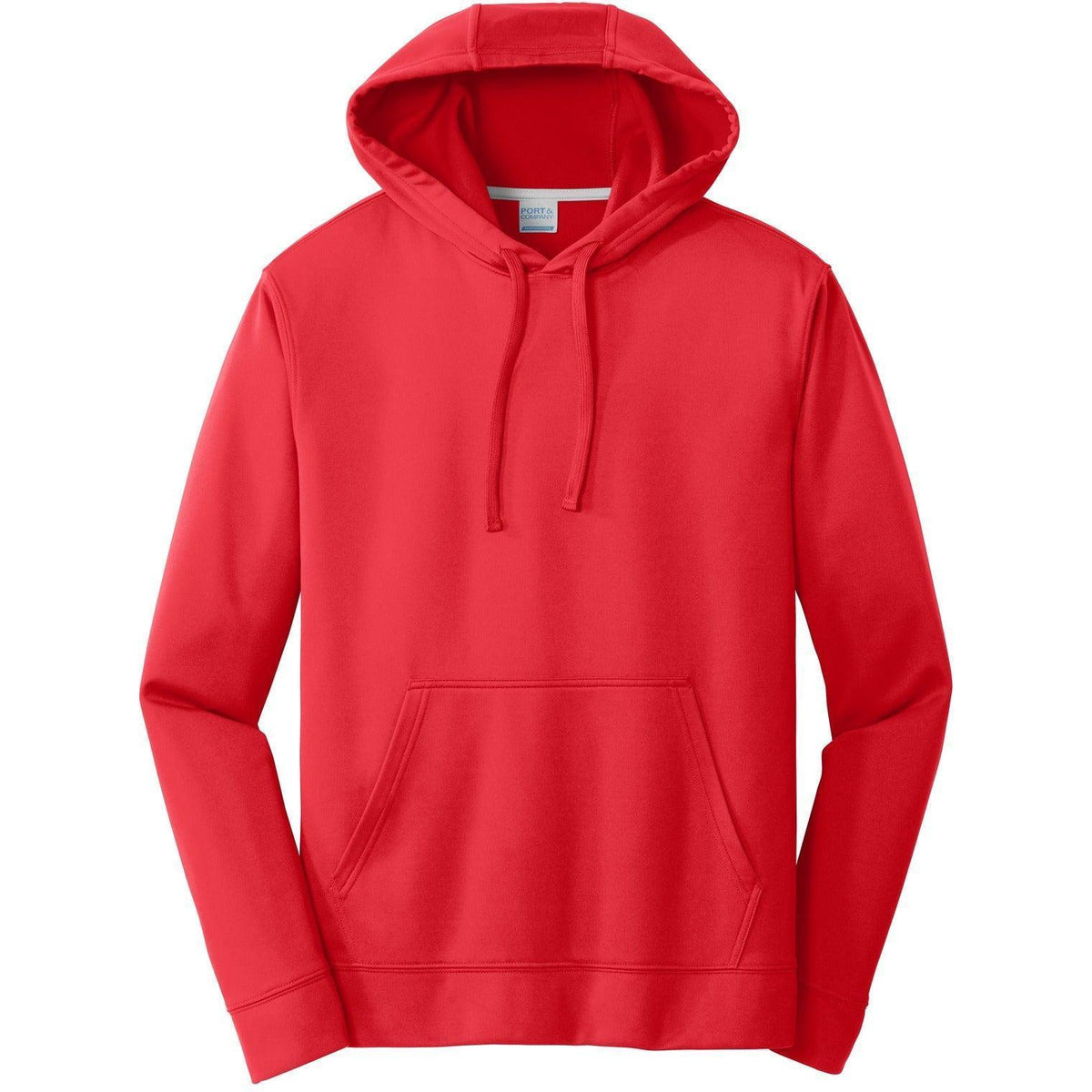 no-logo Port & Company Performance Fleece Pullover Hooded Sweatshirt