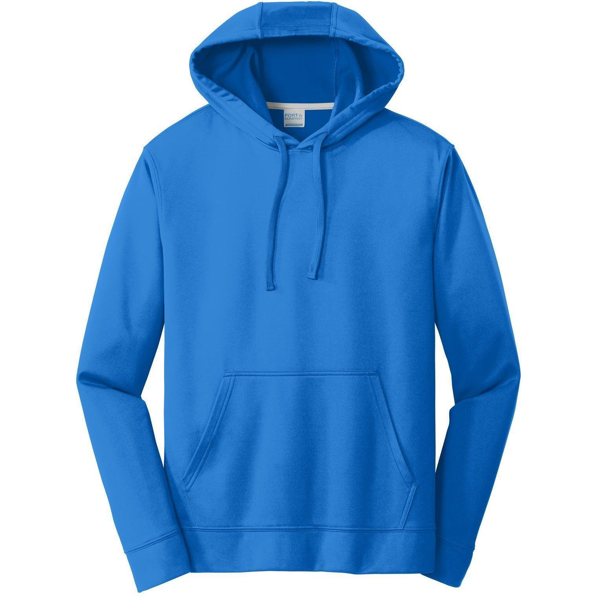no-logo Port & Company Performance Fleece Pullover Hooded Sweatshirt