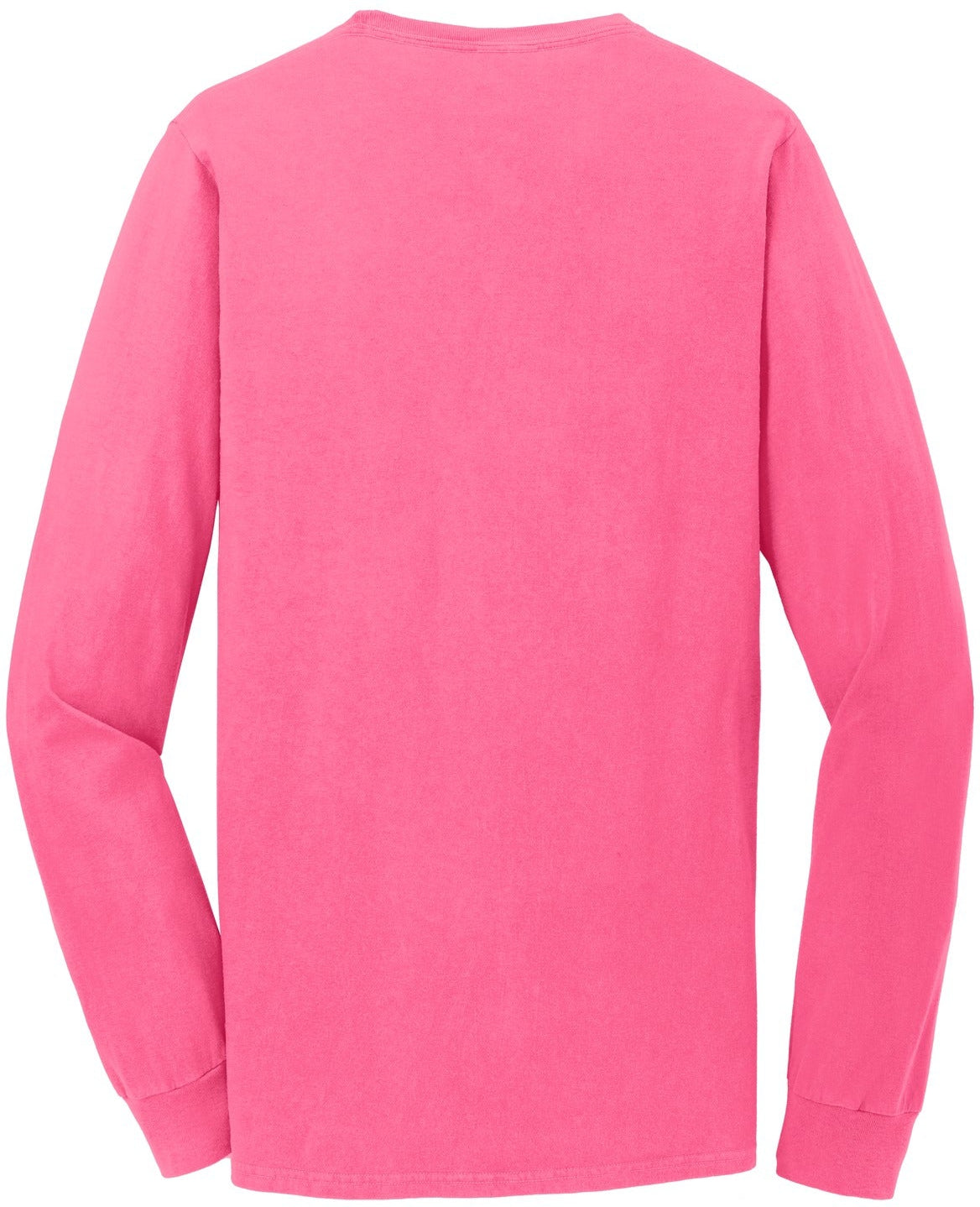 no-logo Port & Company Pigment-Dyed Long Sleeve Tee-Regular-Port & Company-Thread Logic
