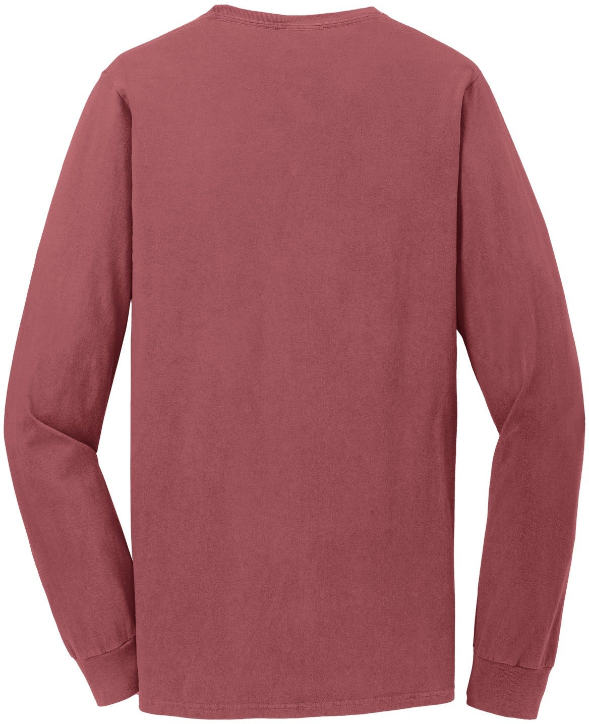 no-logo Port & Company Pigment-Dyed Long Sleeve Tee-Regular-Port & Company-Thread Logic