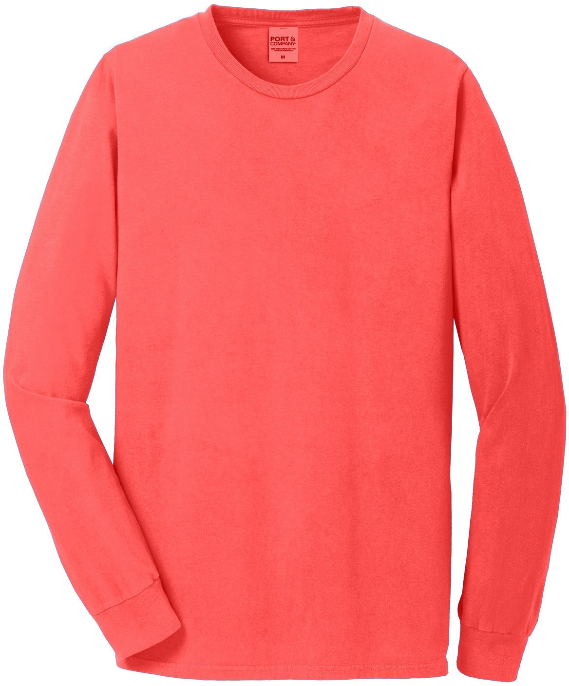 Port & Company Pigment-Dyed Long Sleeve Tee