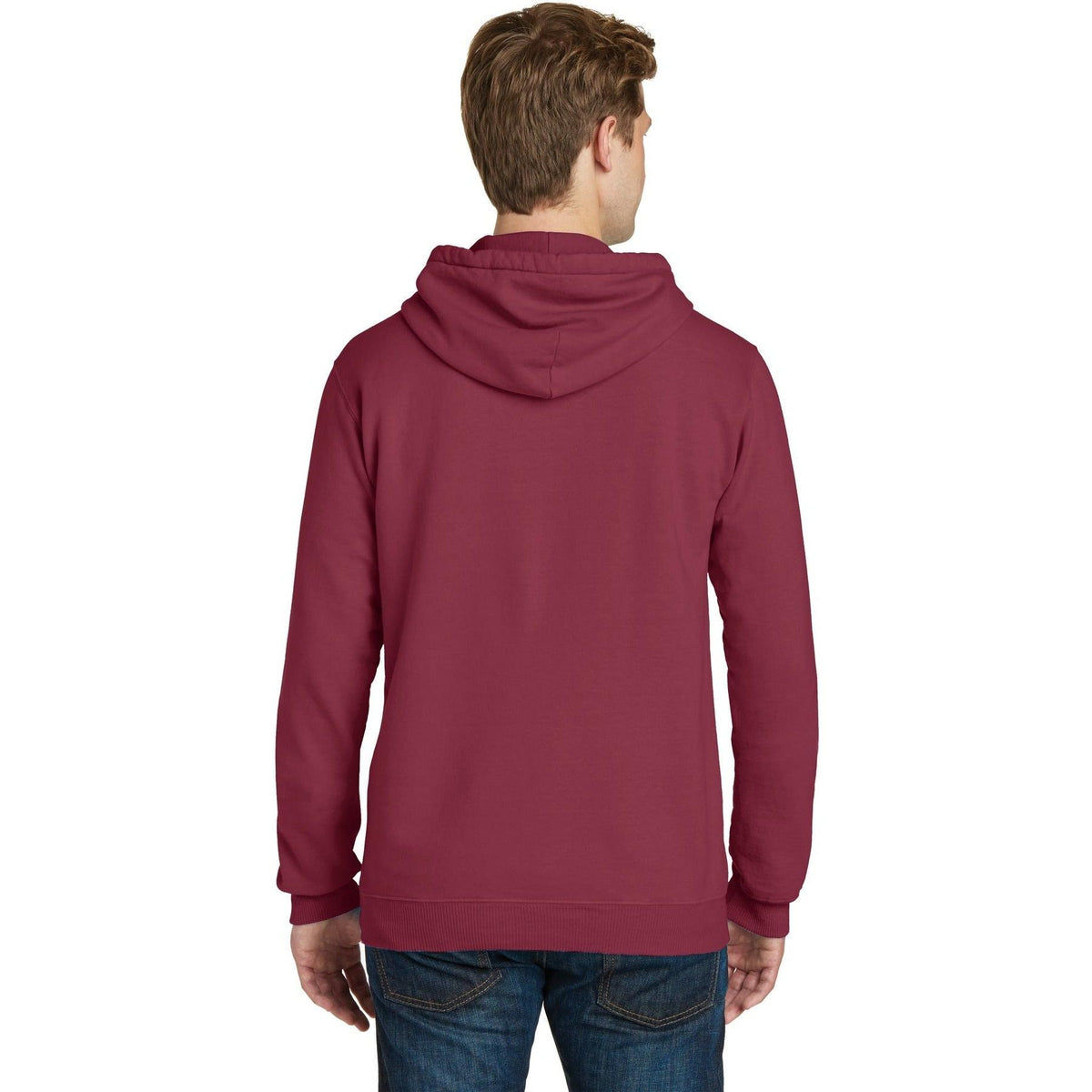 no-logo Port & Company Pigment-Dyed Pullover Hooded Sweatshirt-Hoodies-Port & Company-Thread Logic