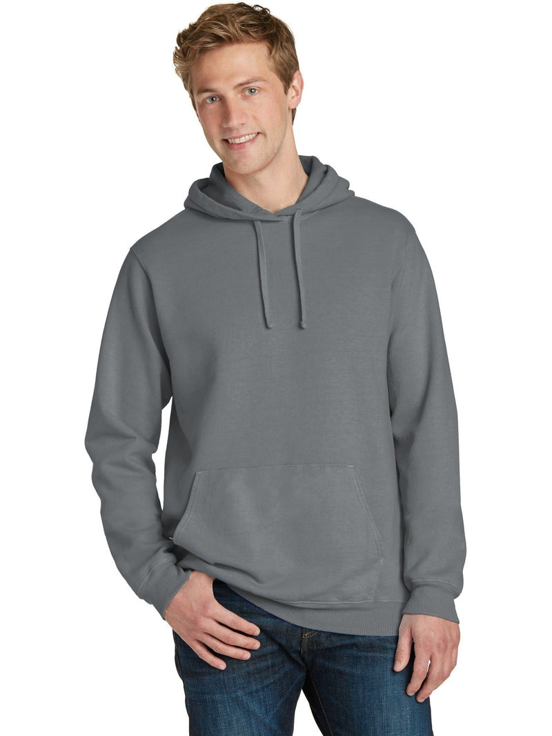 no-logo Port & Company Pigment-Dyed Pullover Hooded Sweatshirt-Regular-Port & Company-Thread Logic