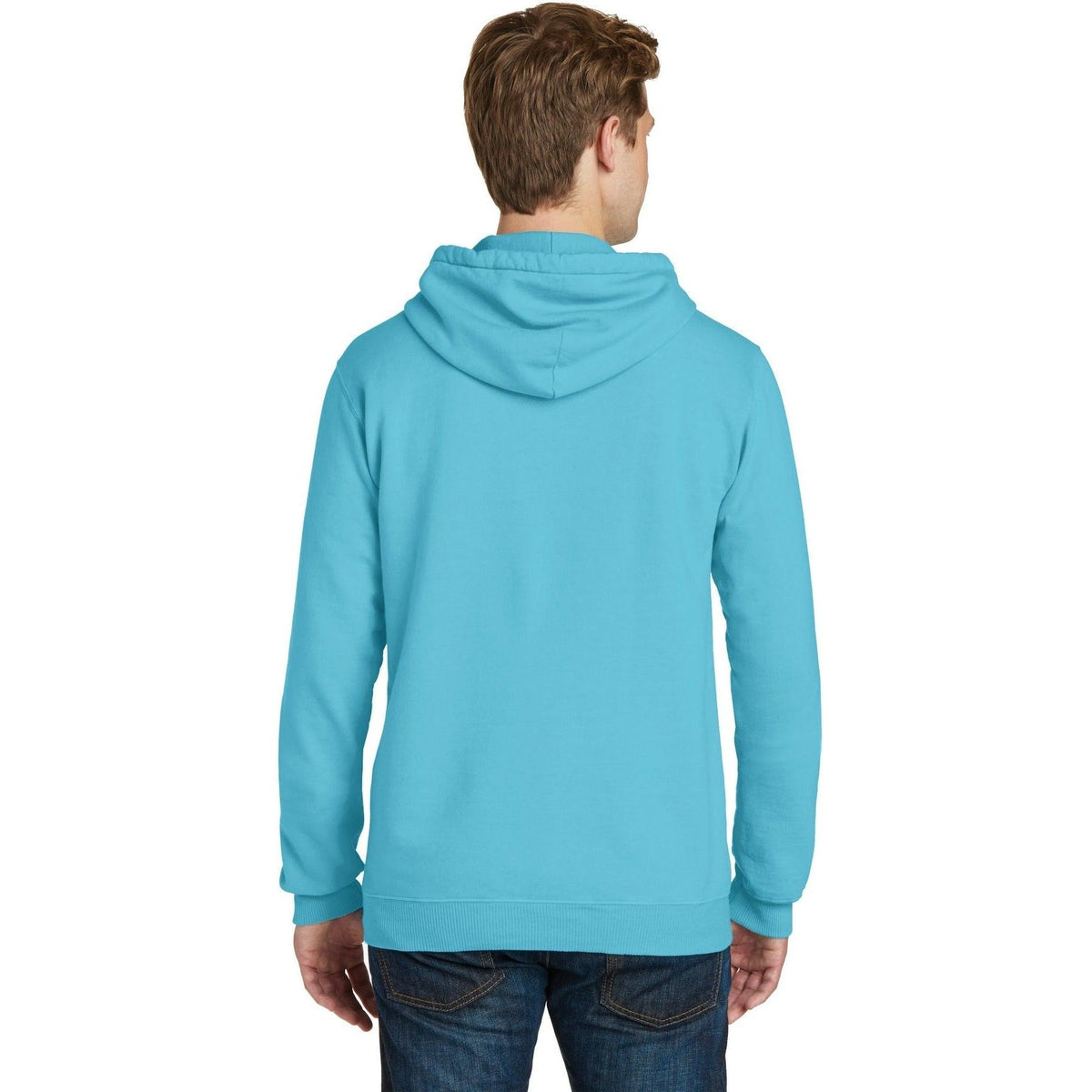 no-logo Port & Company Pigment-Dyed Pullover Hooded Sweatshirt-Hoodies-Port & Company-Thread Logic