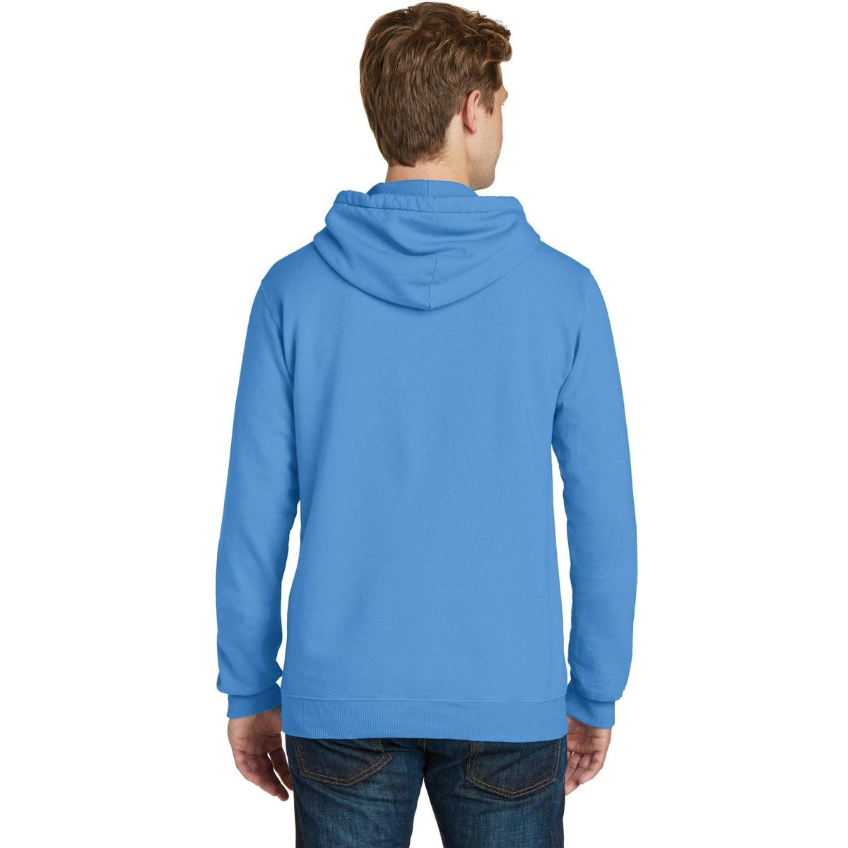 no-logo Port & Company Pigment-Dyed Pullover Hooded Sweatshirt-Hoodies-Port & Company-Thread Logic