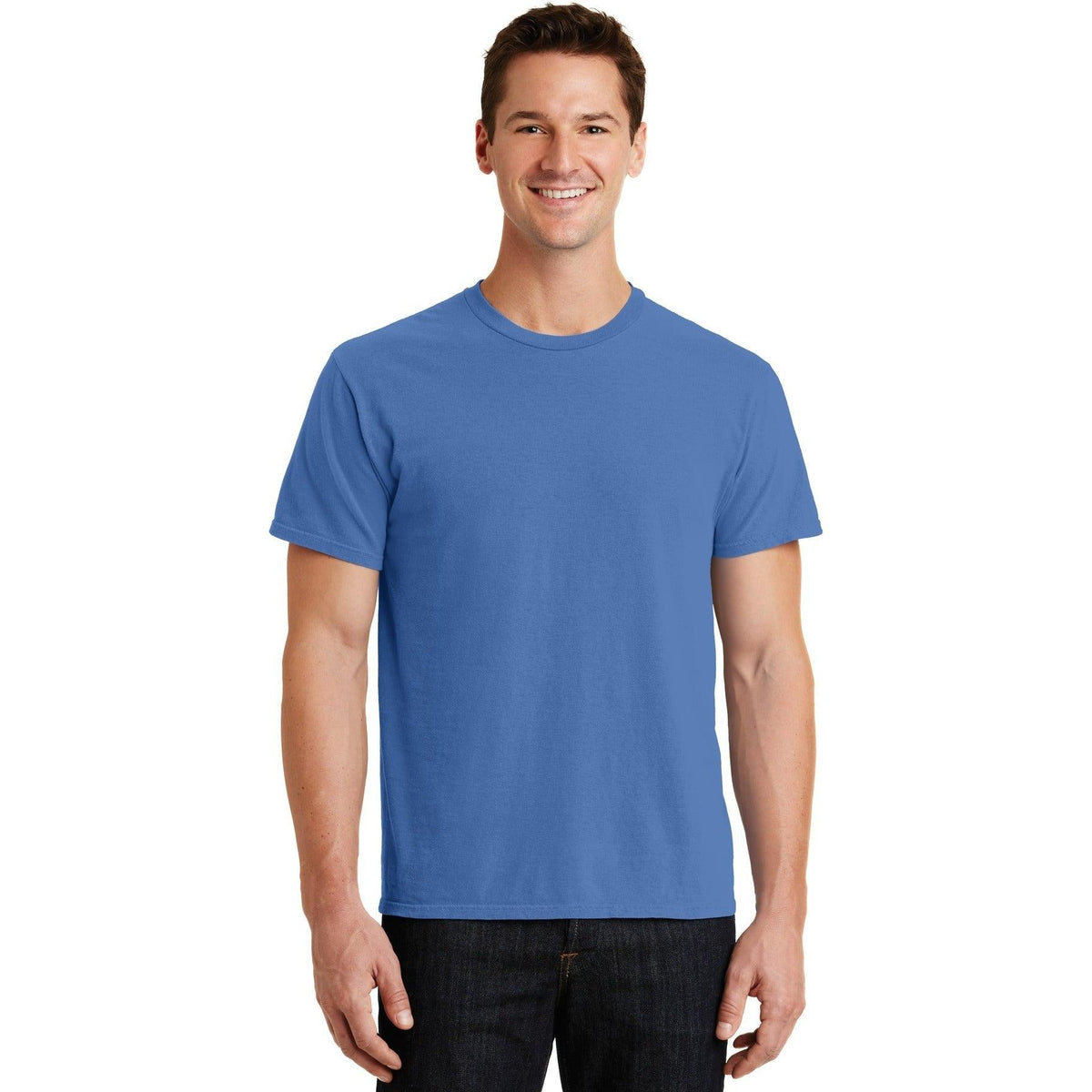 no-logo Port & Company Pigment-Dyed Tee-Polos-Port & Company-Thread Logic